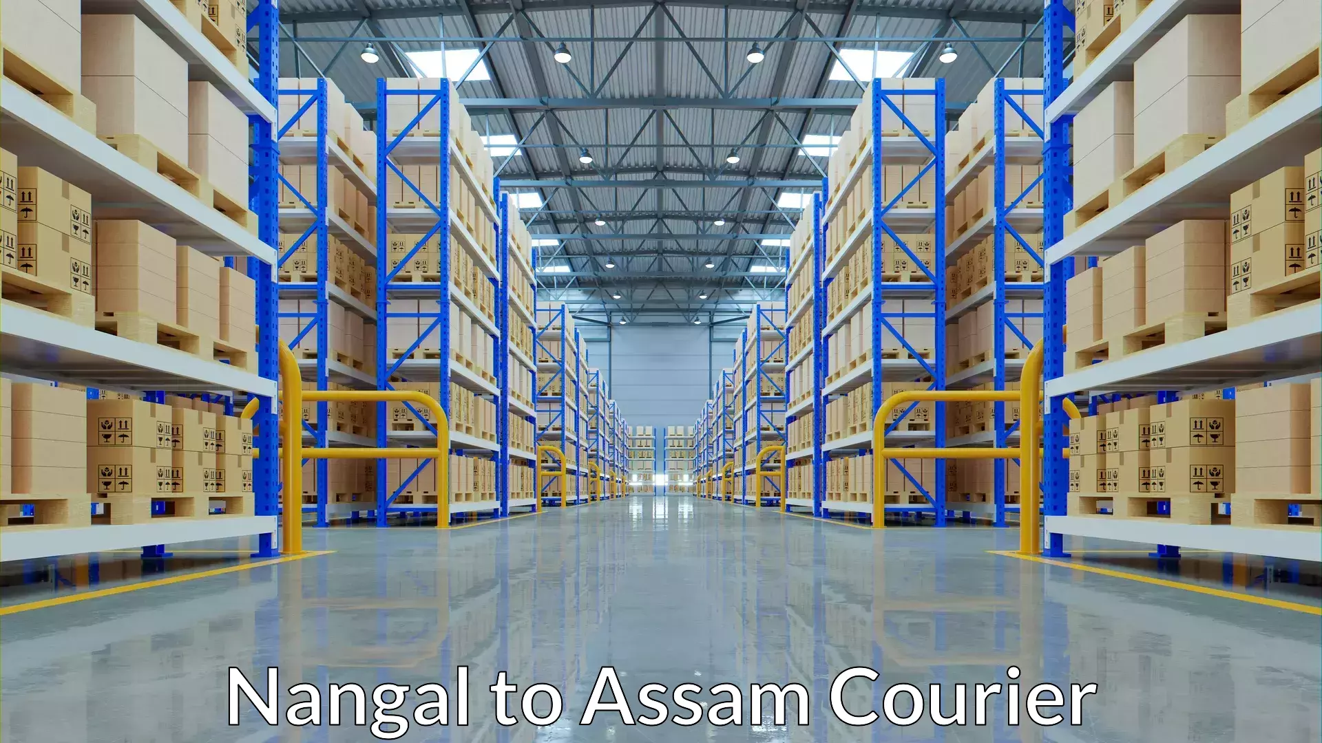 High-capacity shipping options Nangal to Lakhipur