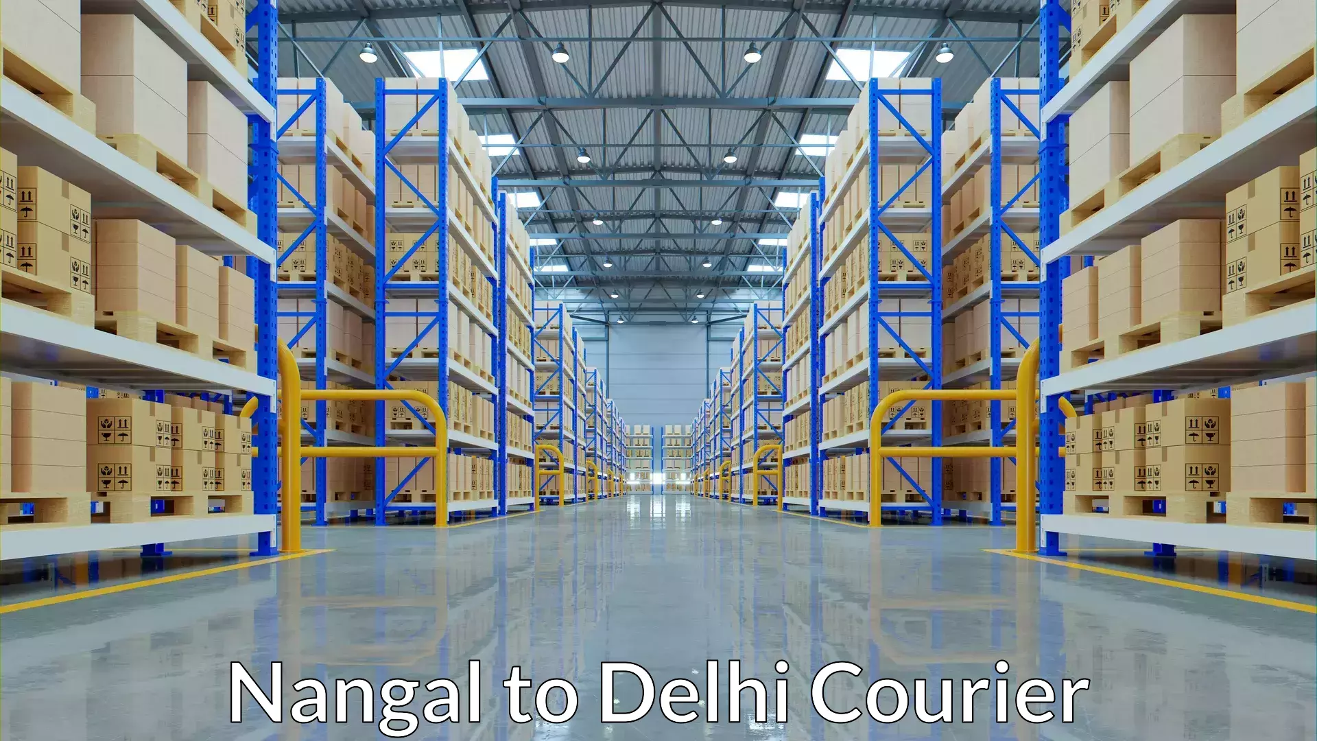 Doorstep parcel pickup Nangal to Sarojini Nagar