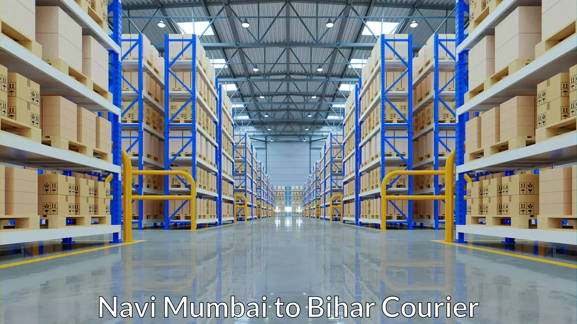 Advanced shipping network in Navi Mumbai to Valmiki Nagar