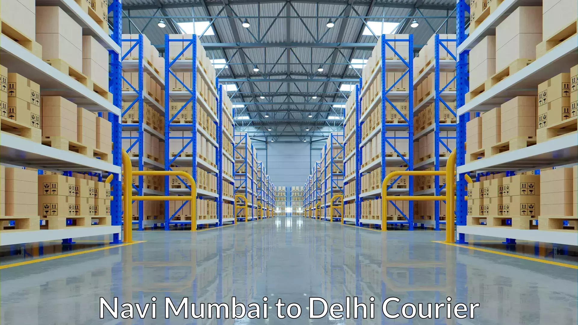 Advanced parcel tracking Navi Mumbai to Sarojini Nagar