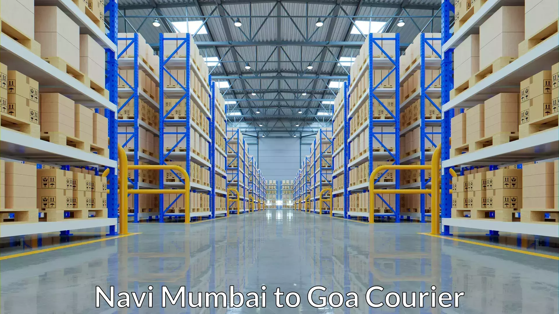 Full-service courier options Navi Mumbai to Bicholim