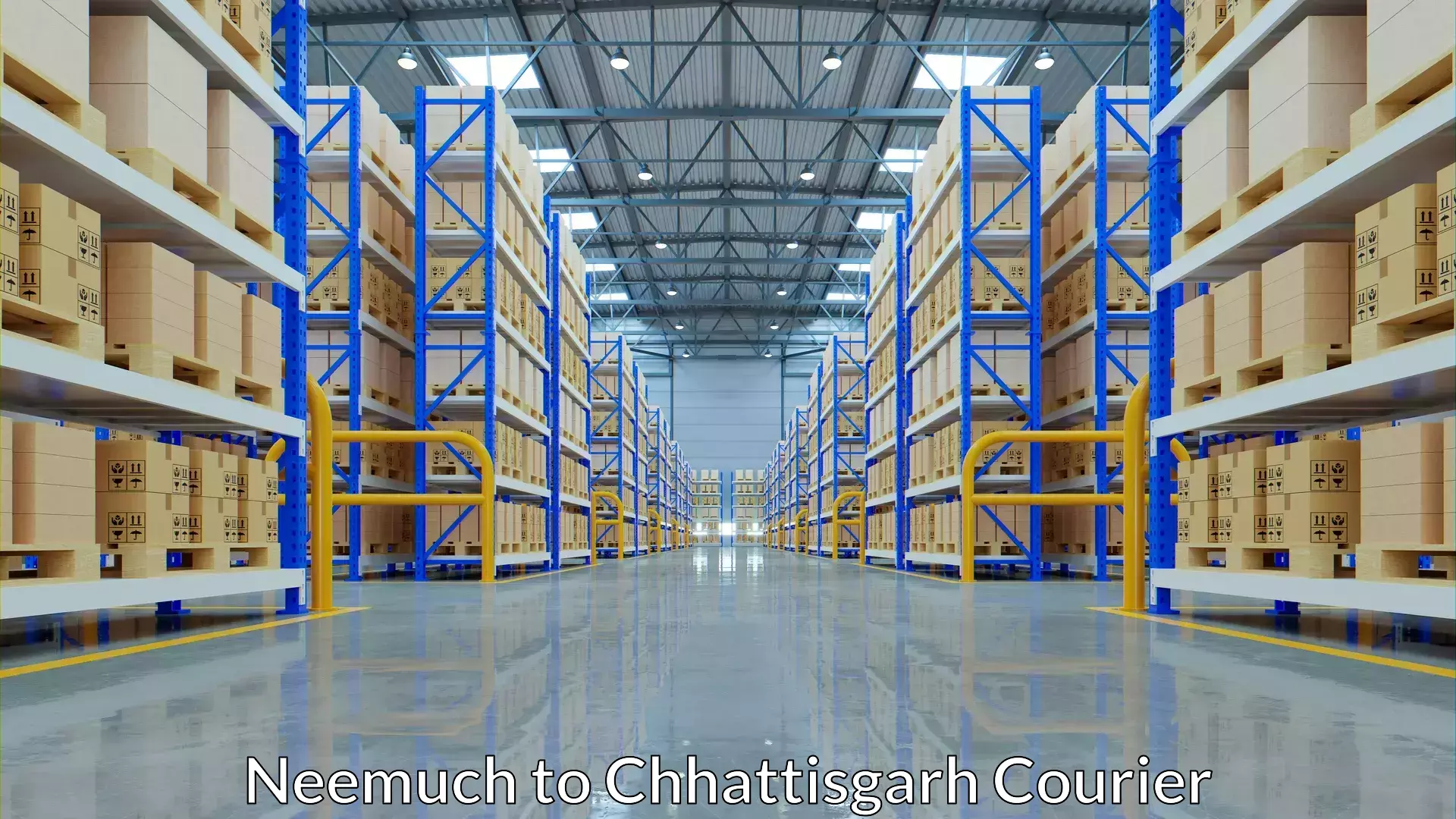 Smart logistics solutions Neemuch to Jashpur