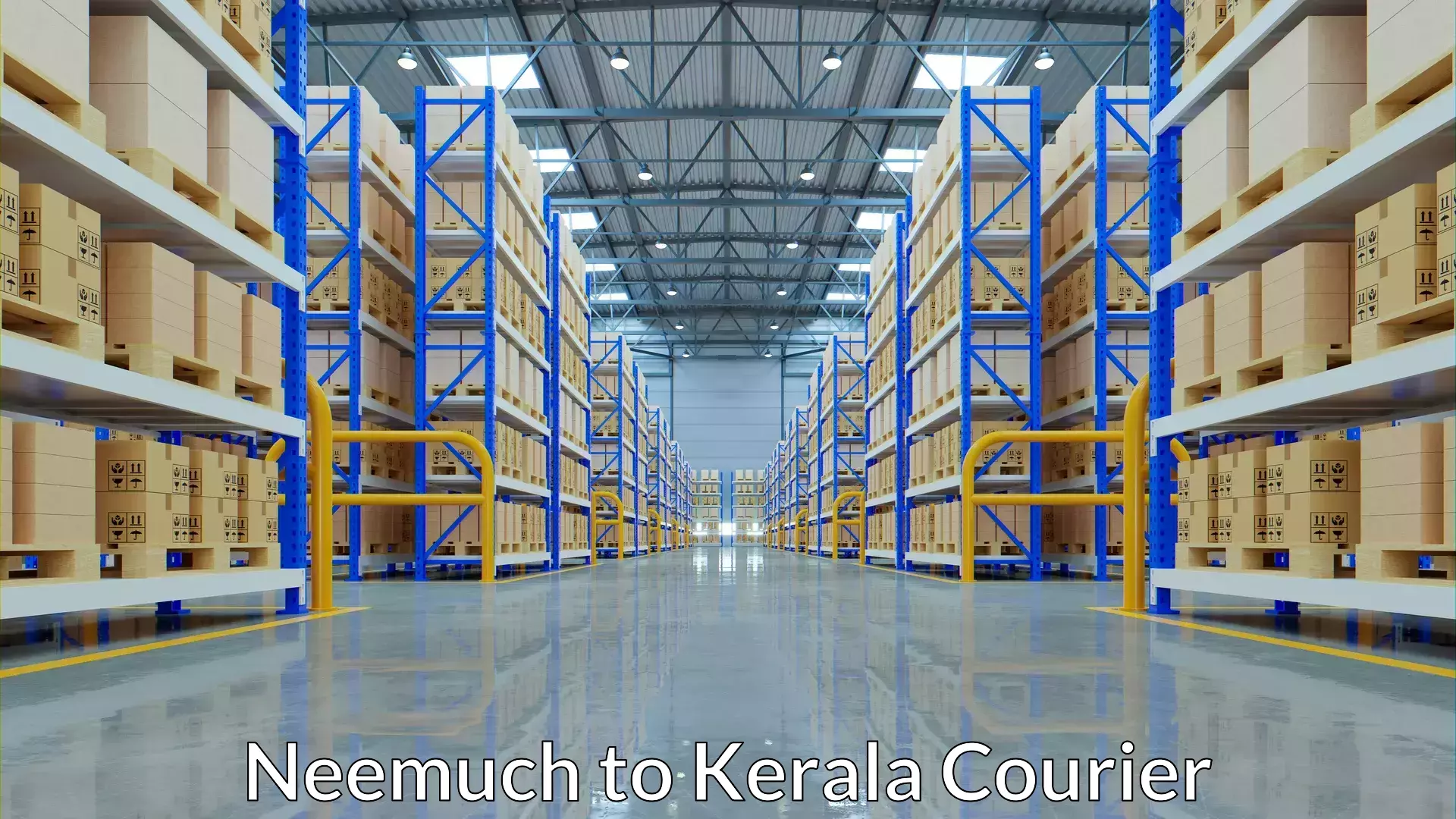 Flexible courier rates Neemuch to Kochi