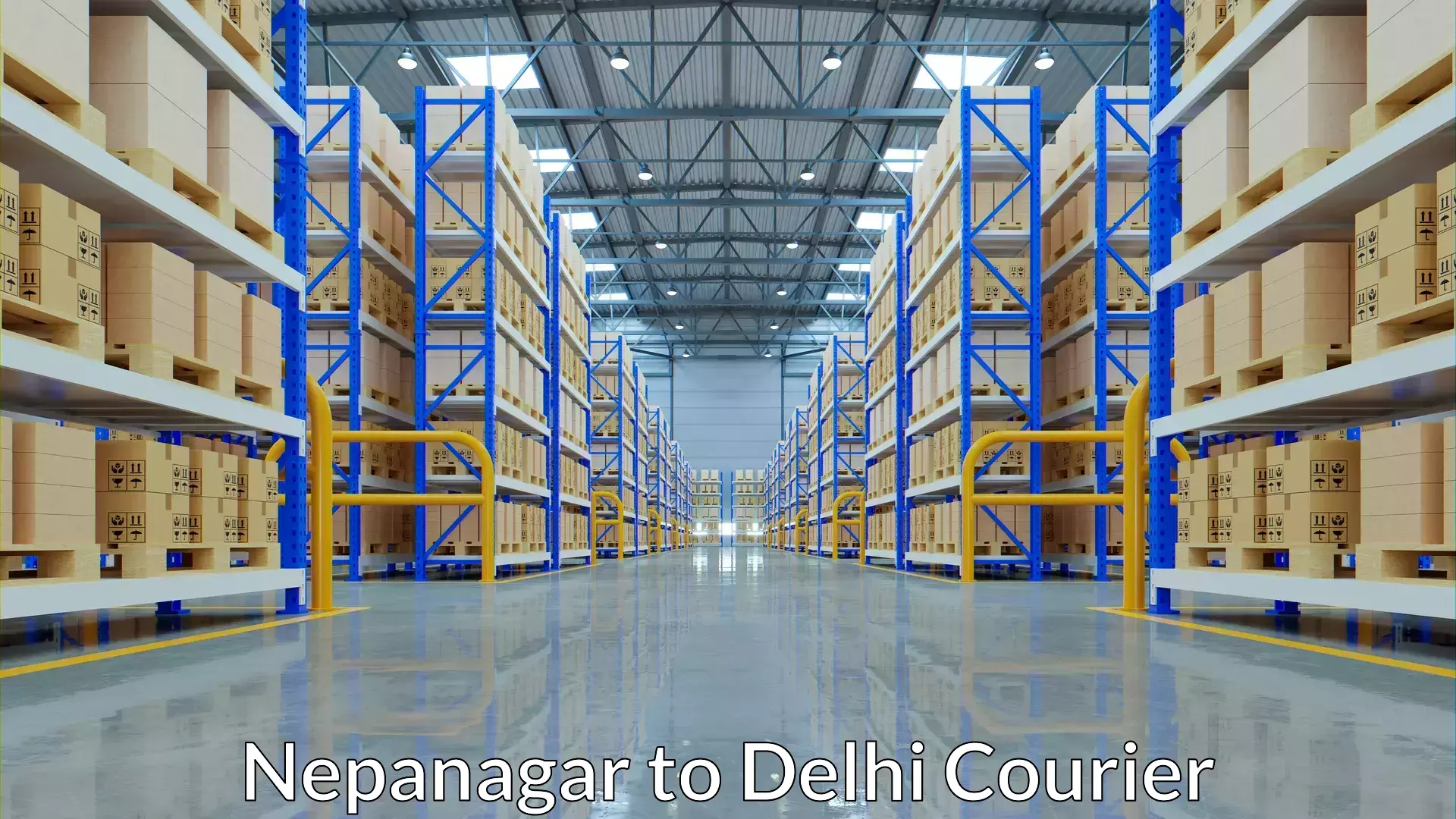 Ground shipping Nepanagar to Indraprastha