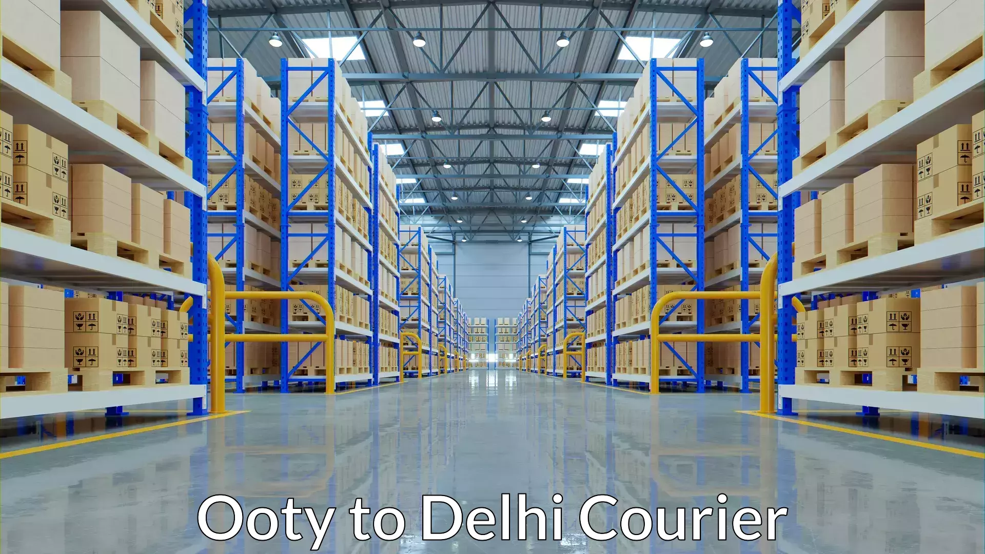 Small business couriers in Ooty to Delhi