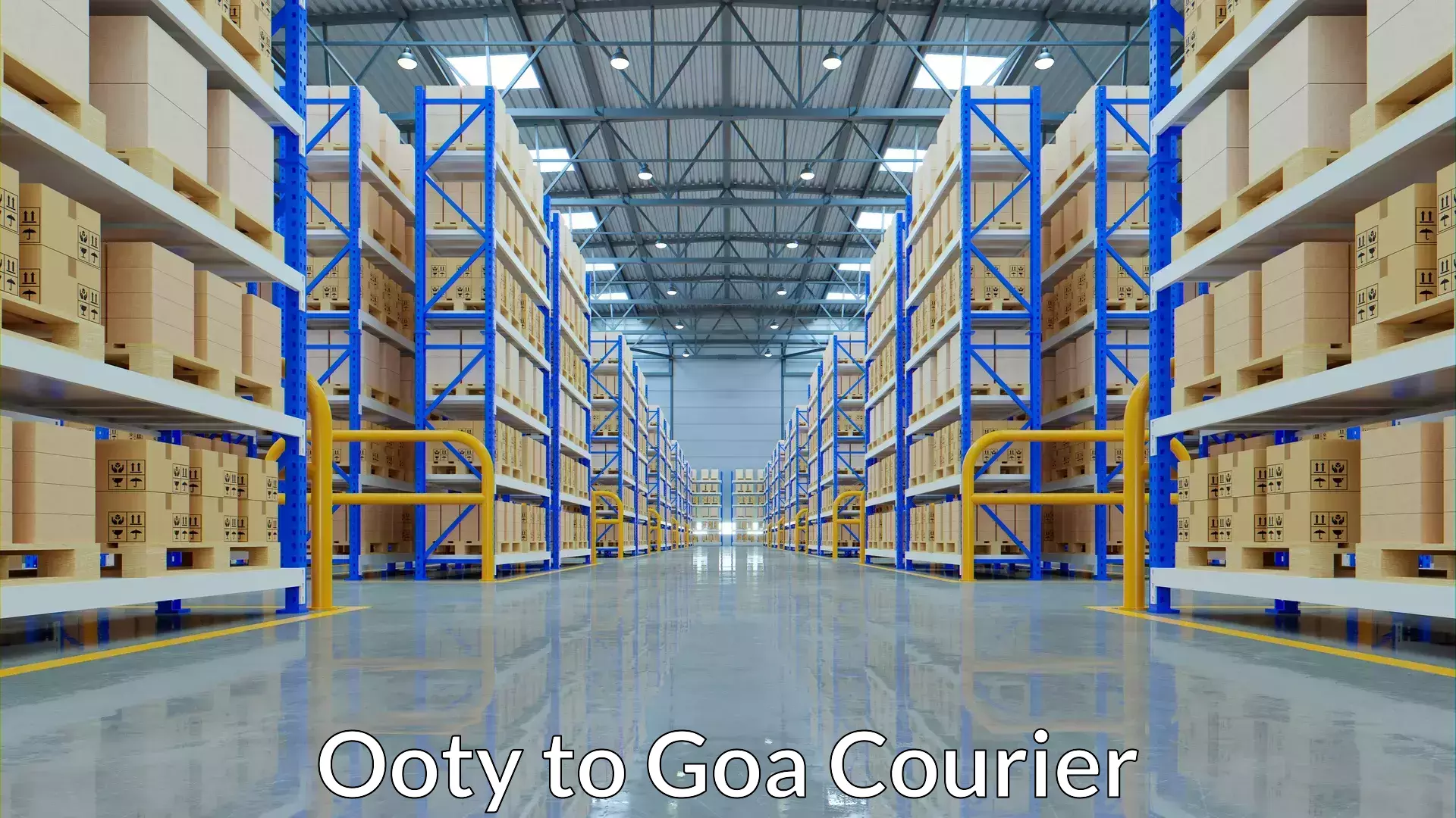 Corporate courier solutions Ooty to Goa