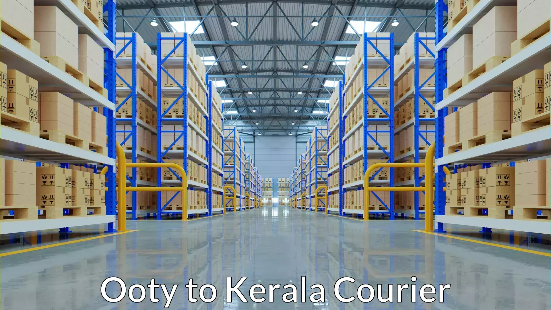 Advanced shipping services Ooty to Kerala