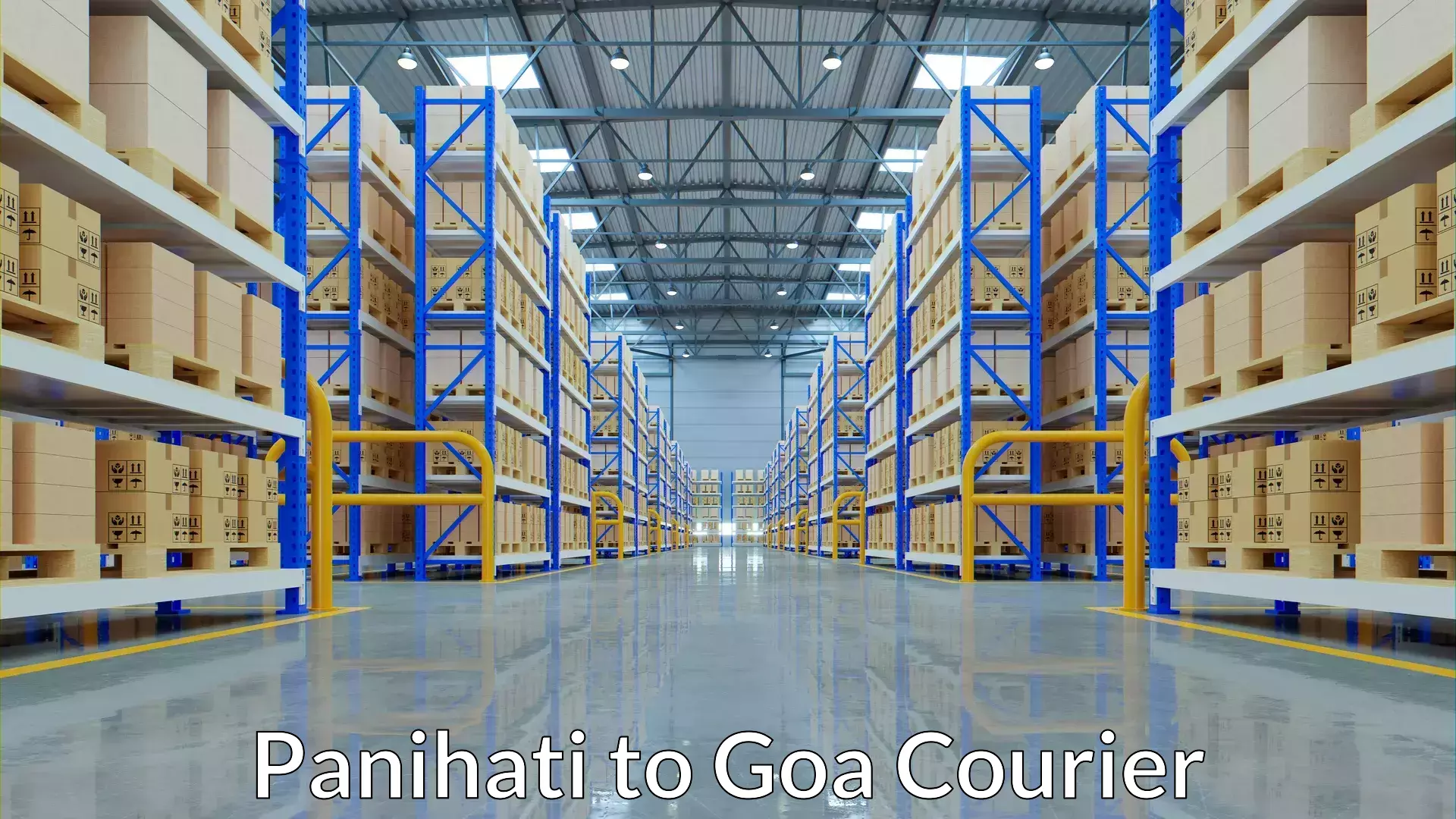 Wholesale parcel delivery Panihati to Goa