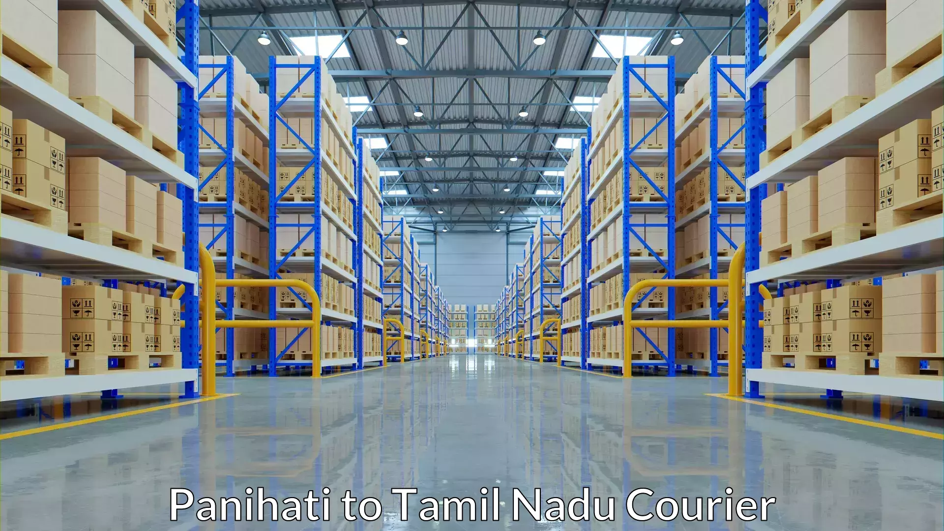 Custom courier packages Panihati to Tallakulam