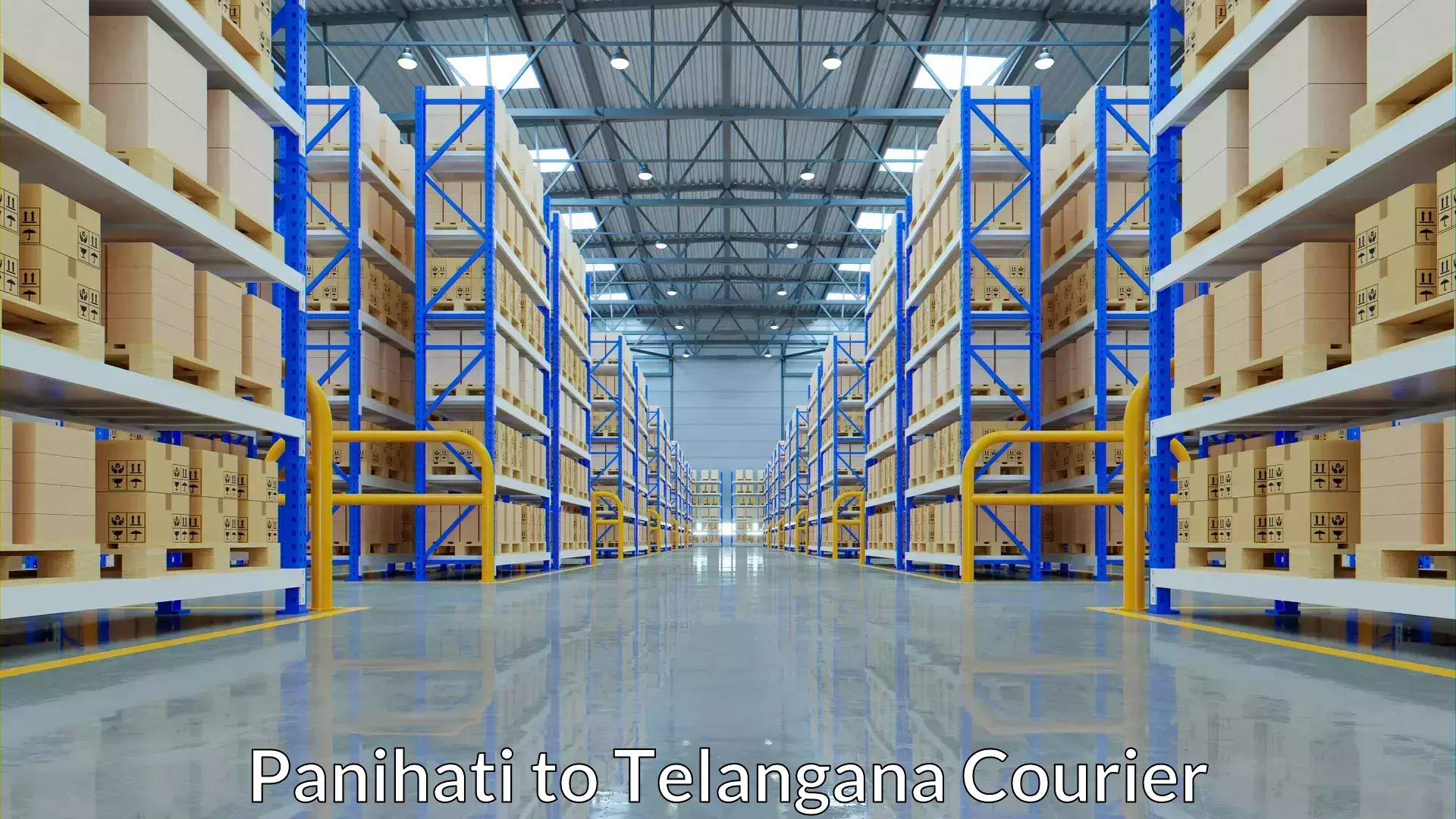 Dynamic parcel delivery Panihati to Mahabubnagar