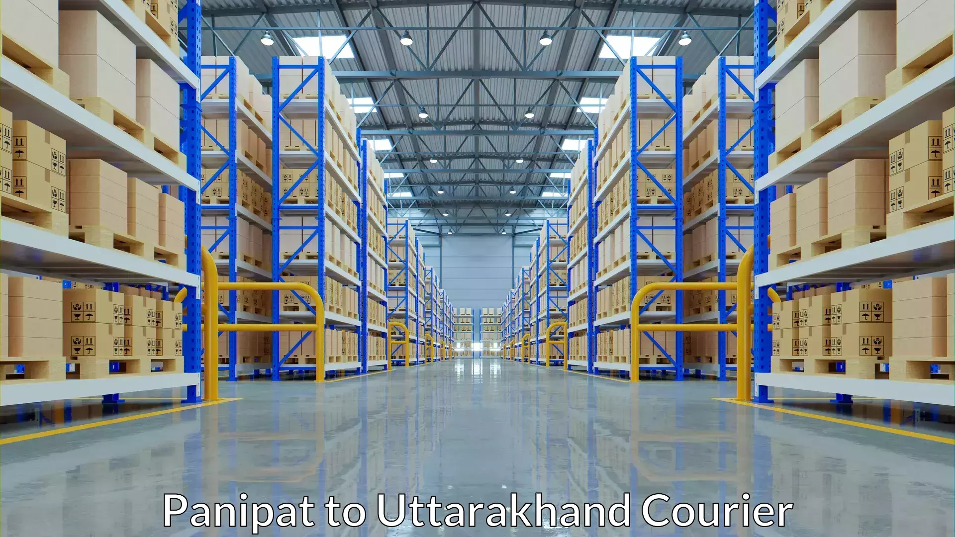 24-hour courier service Panipat to Uttarakhand