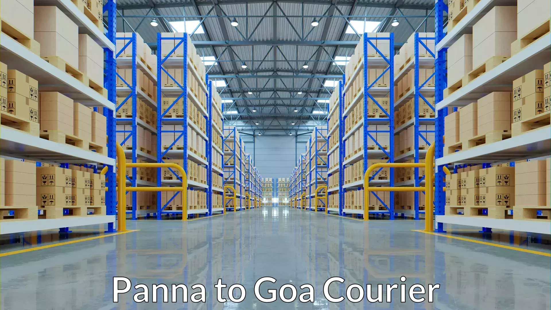 Reliable parcel services Panna to Canacona