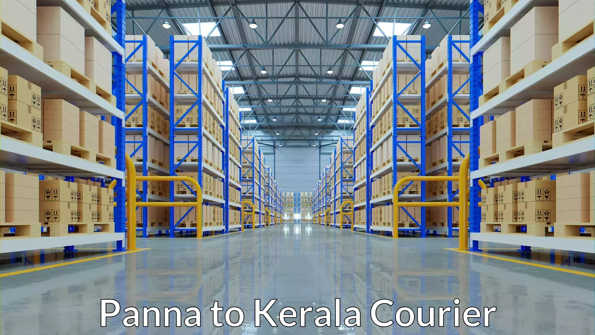 Custom logistics solutions Panna to Kerala