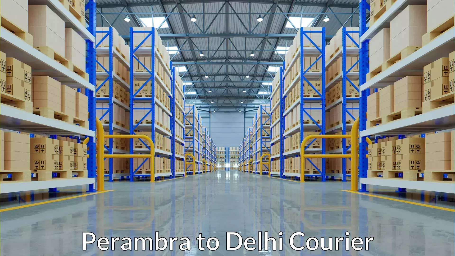 Global parcel delivery Perambra to Delhi