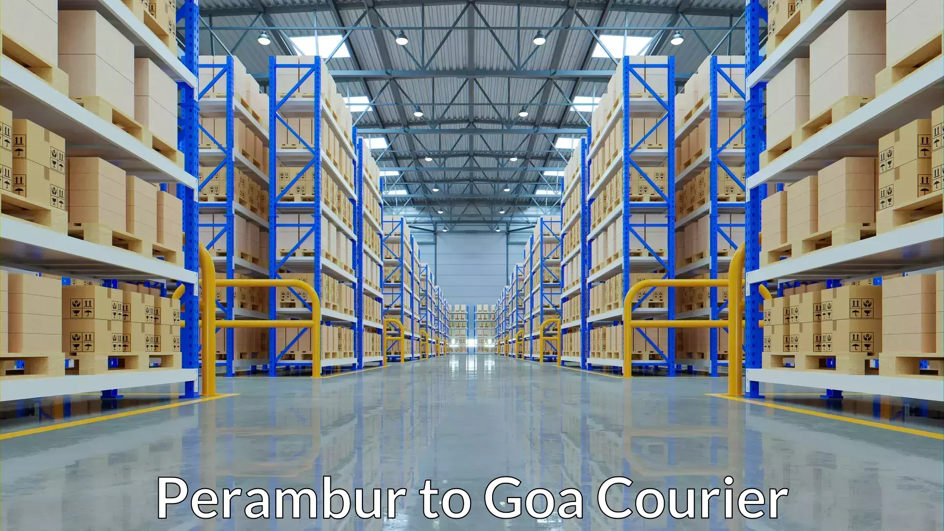 Parcel delivery Perambur to NIT Goa