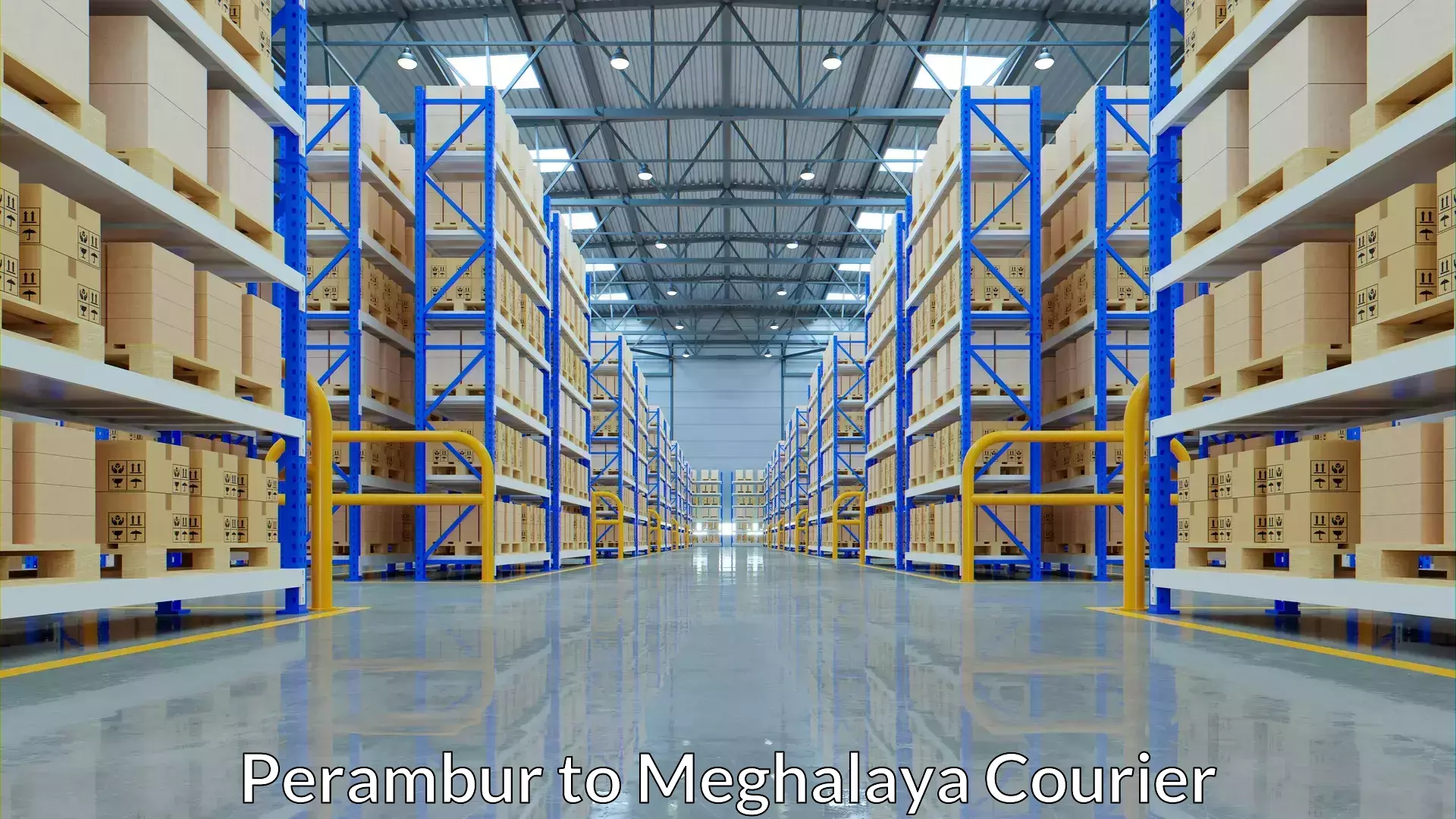 Efficient cargo handling Perambur to Khliehriat