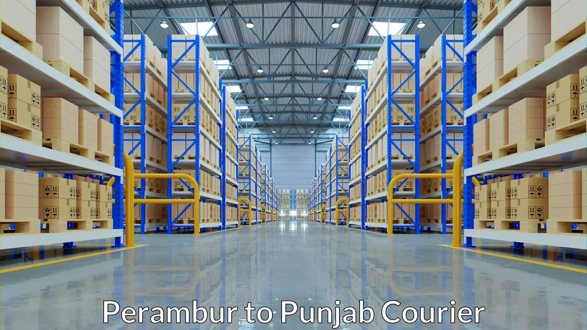 Corporate courier solutions Perambur to Phagwara