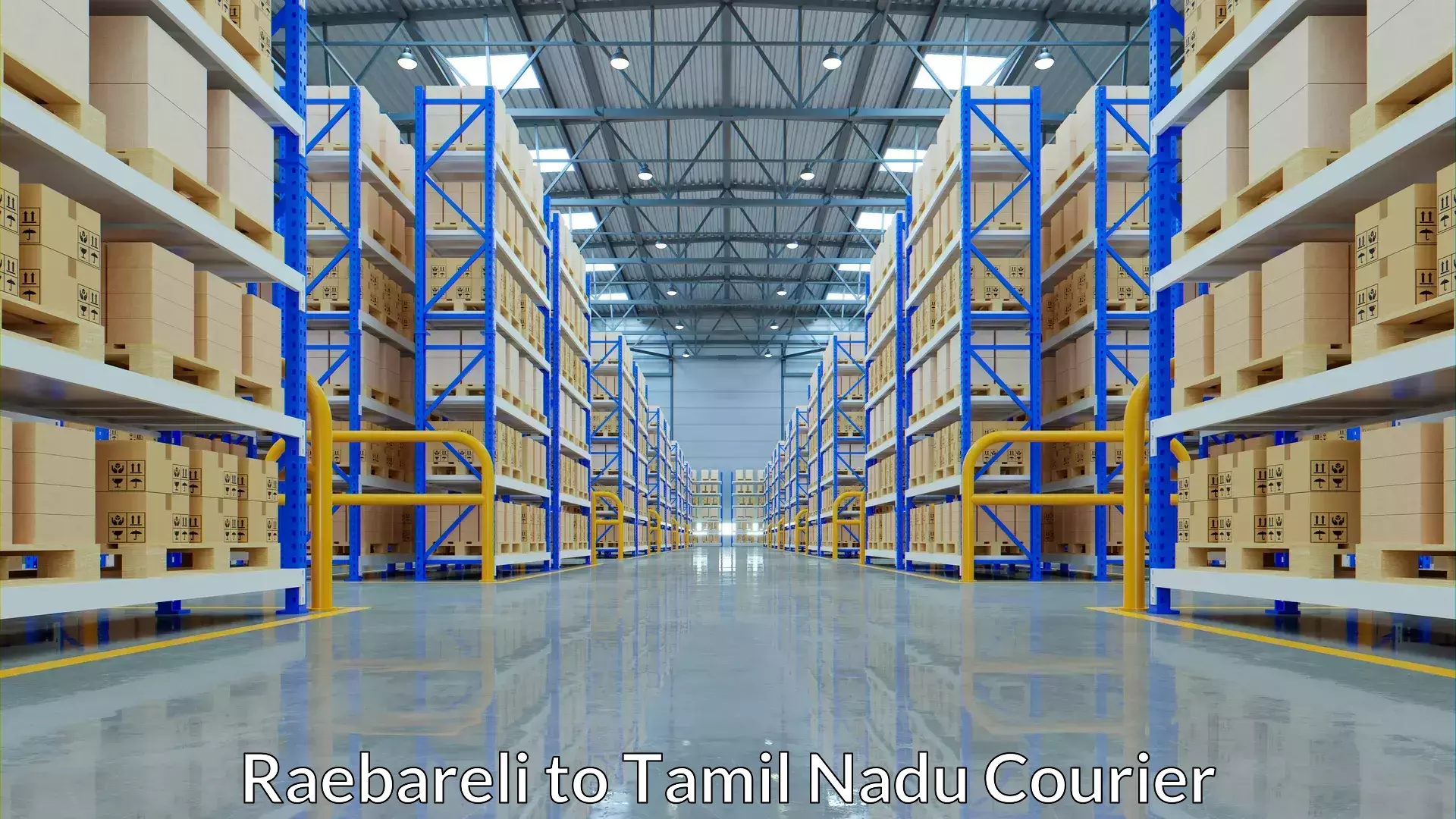 Bulk courier orders Raebareli to Kodumudi