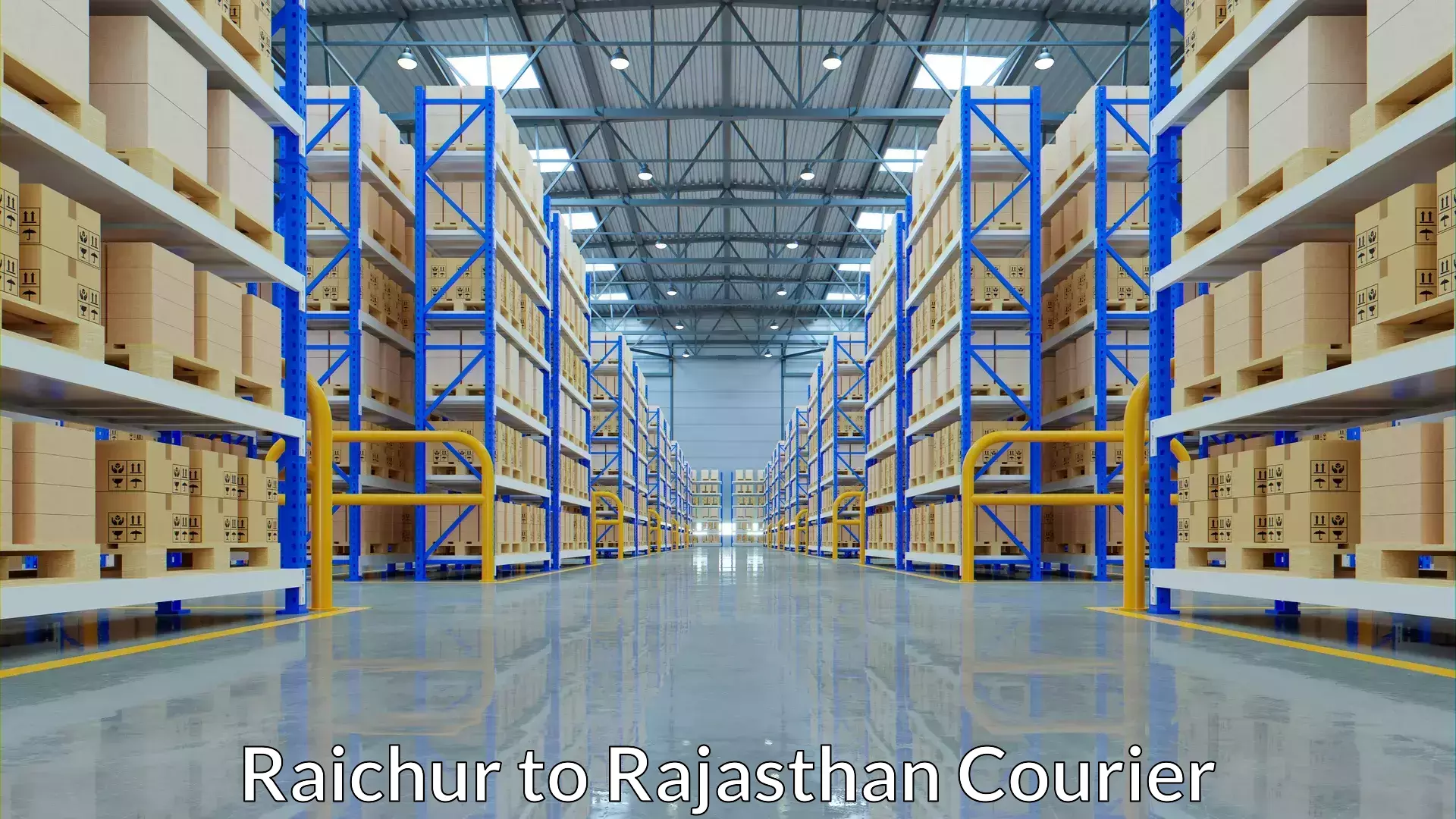 Streamlined logistics management in Raichur to Simalwara