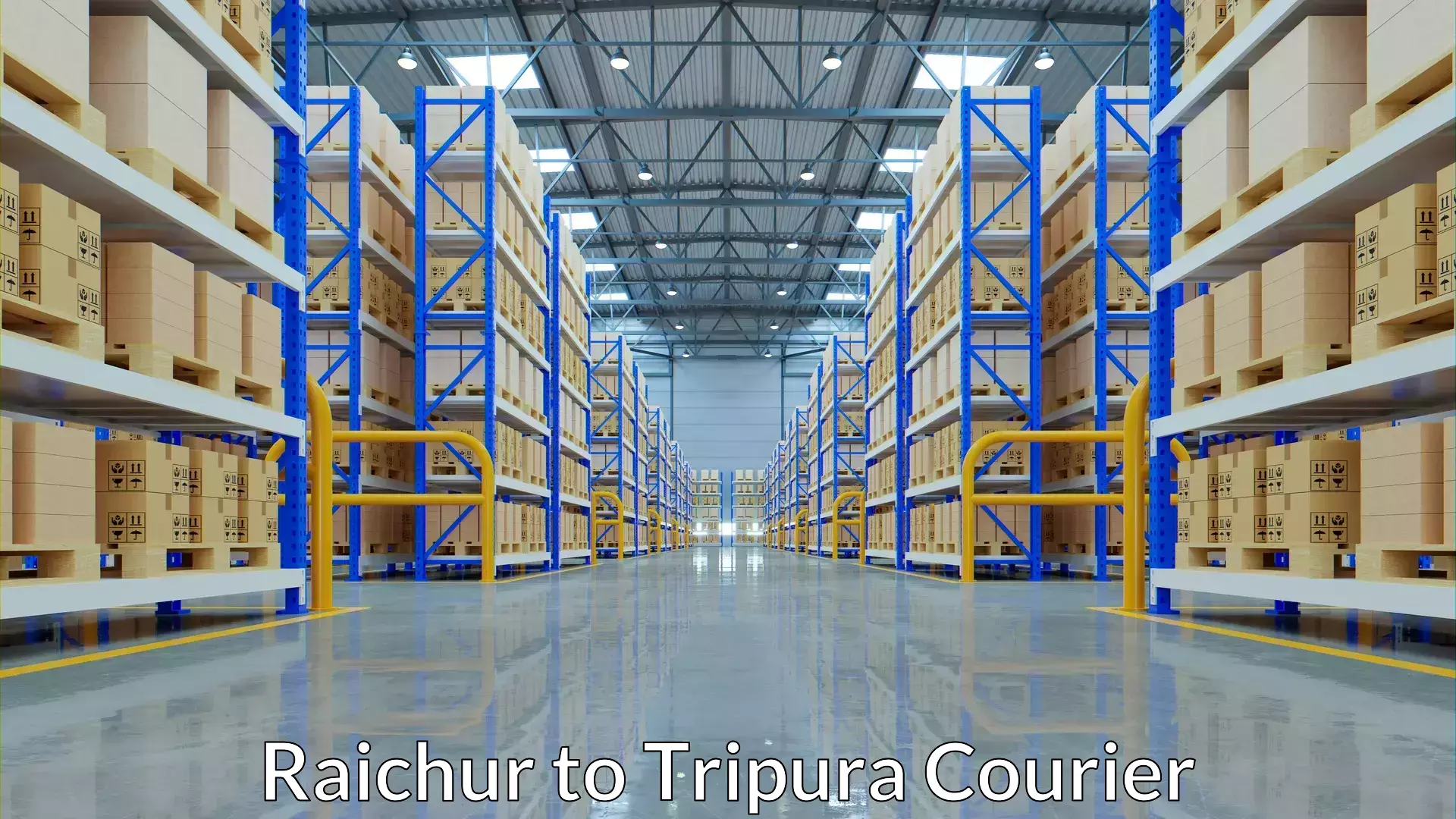 Advanced shipping logistics in Raichur to Sonamura