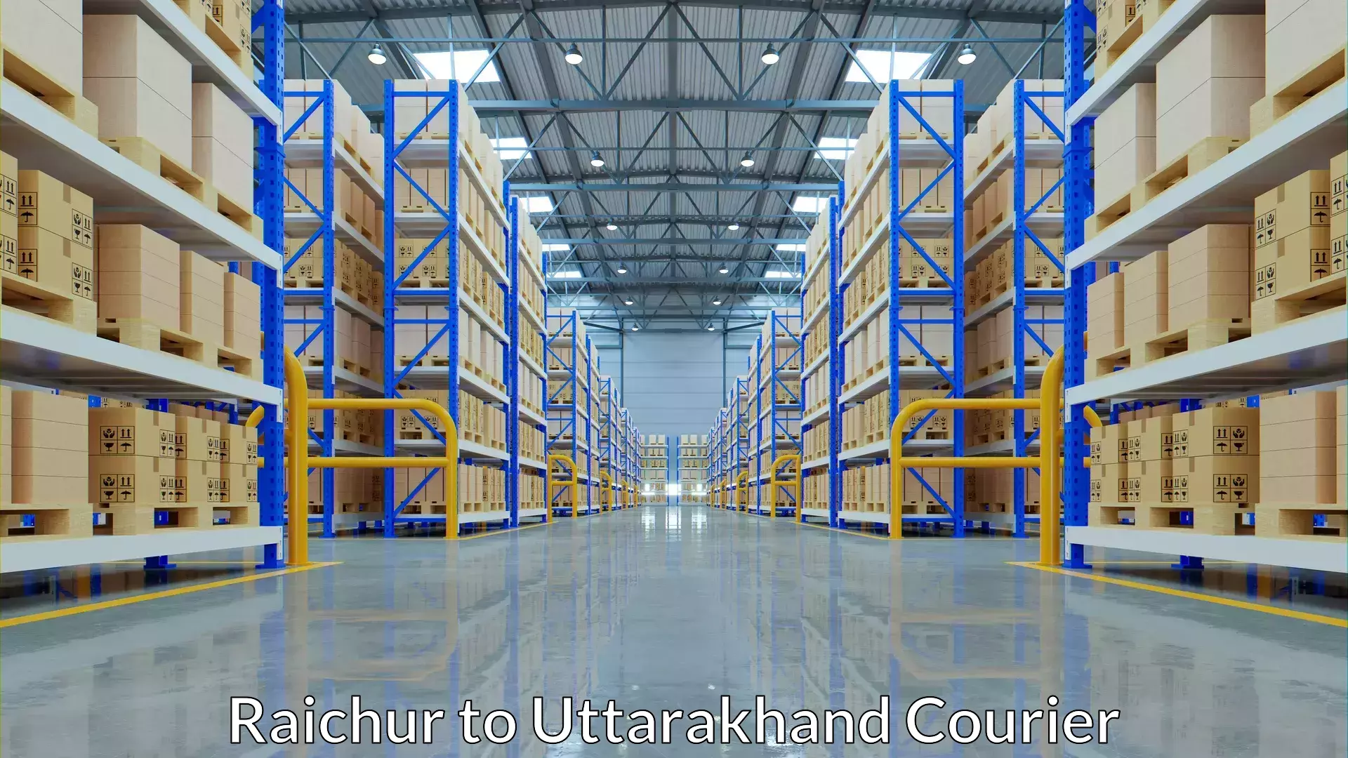 Affordable parcel service Raichur to Kashipur