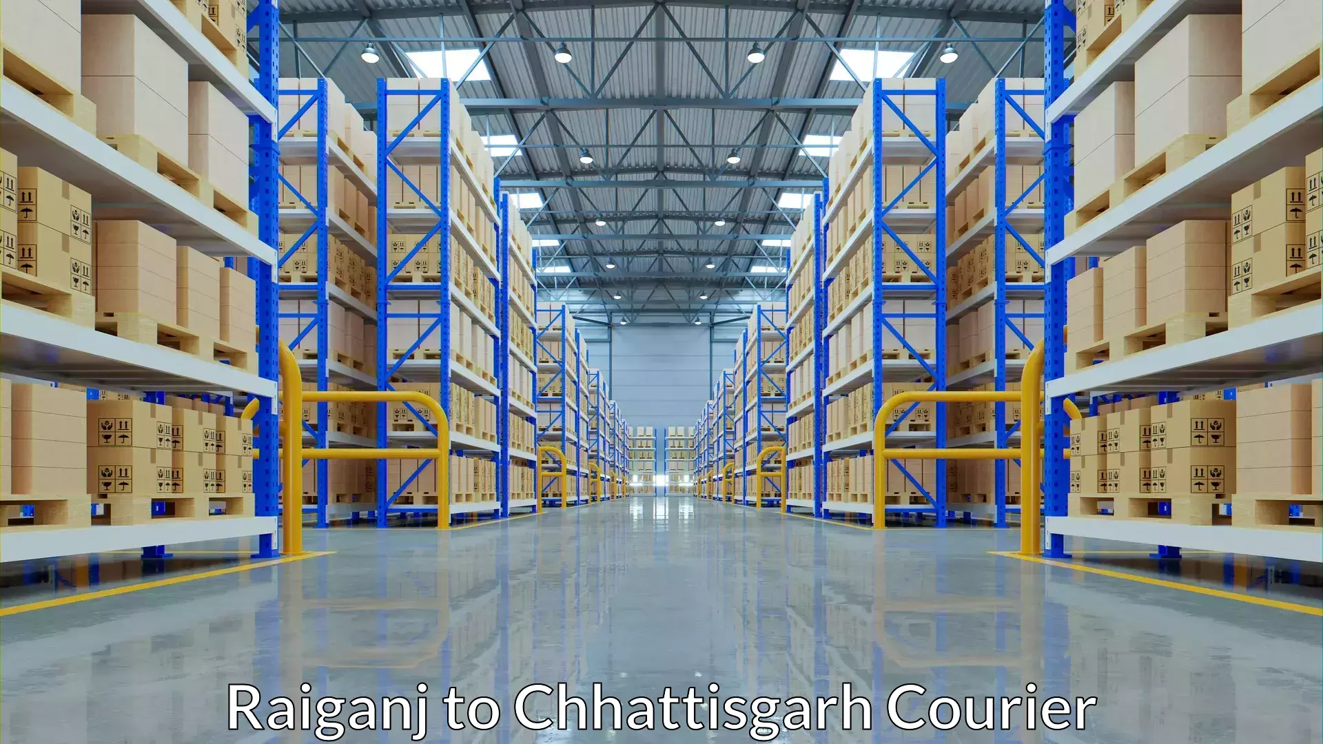 Fast parcel dispatch in Raiganj to Chhattisgarh