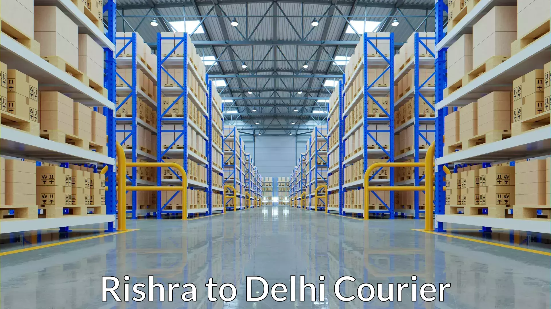 Same day shipping Rishra to Jawaharlal Nehru University New Delhi