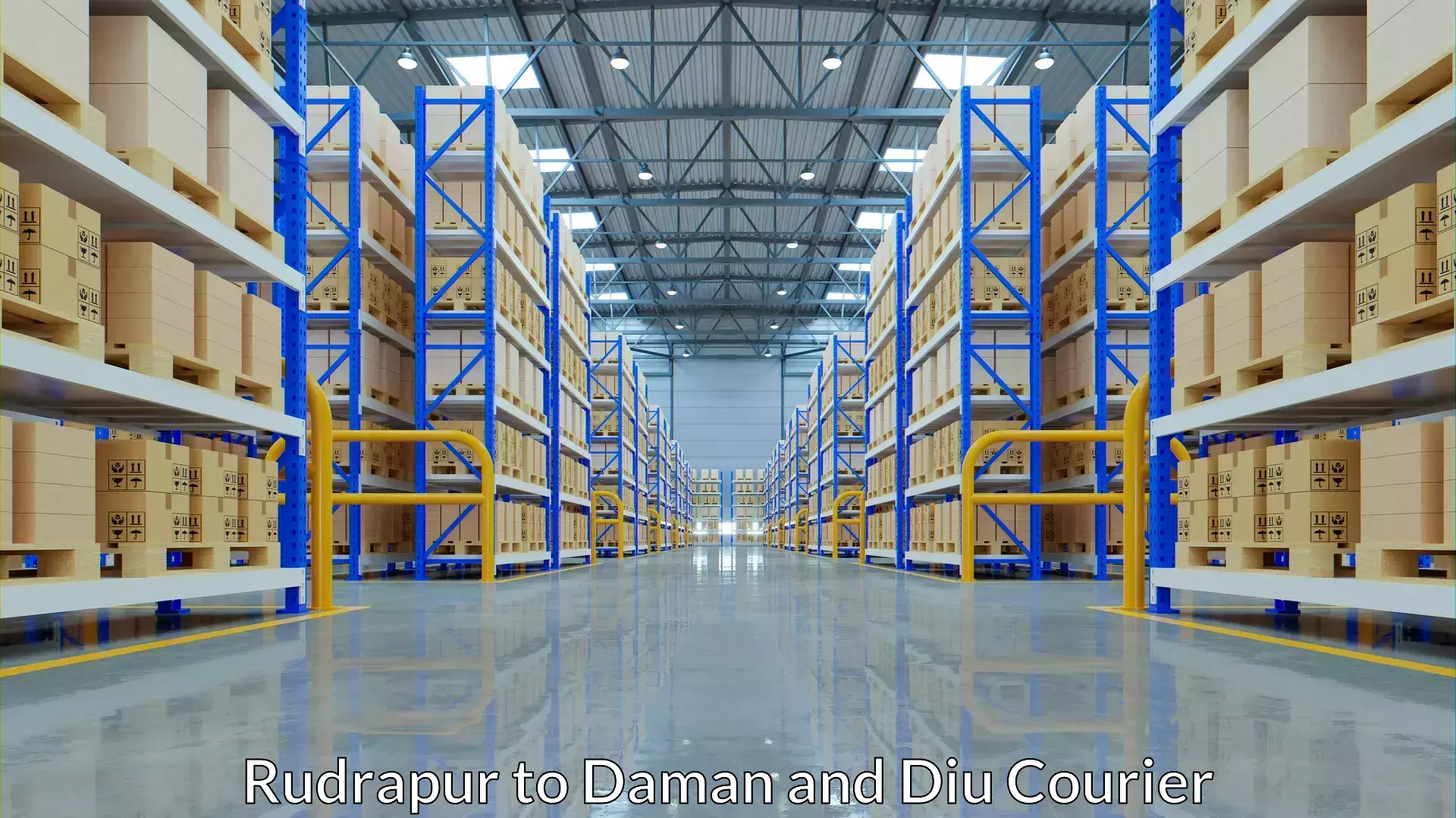 Automated shipping processes in Rudrapur to Daman