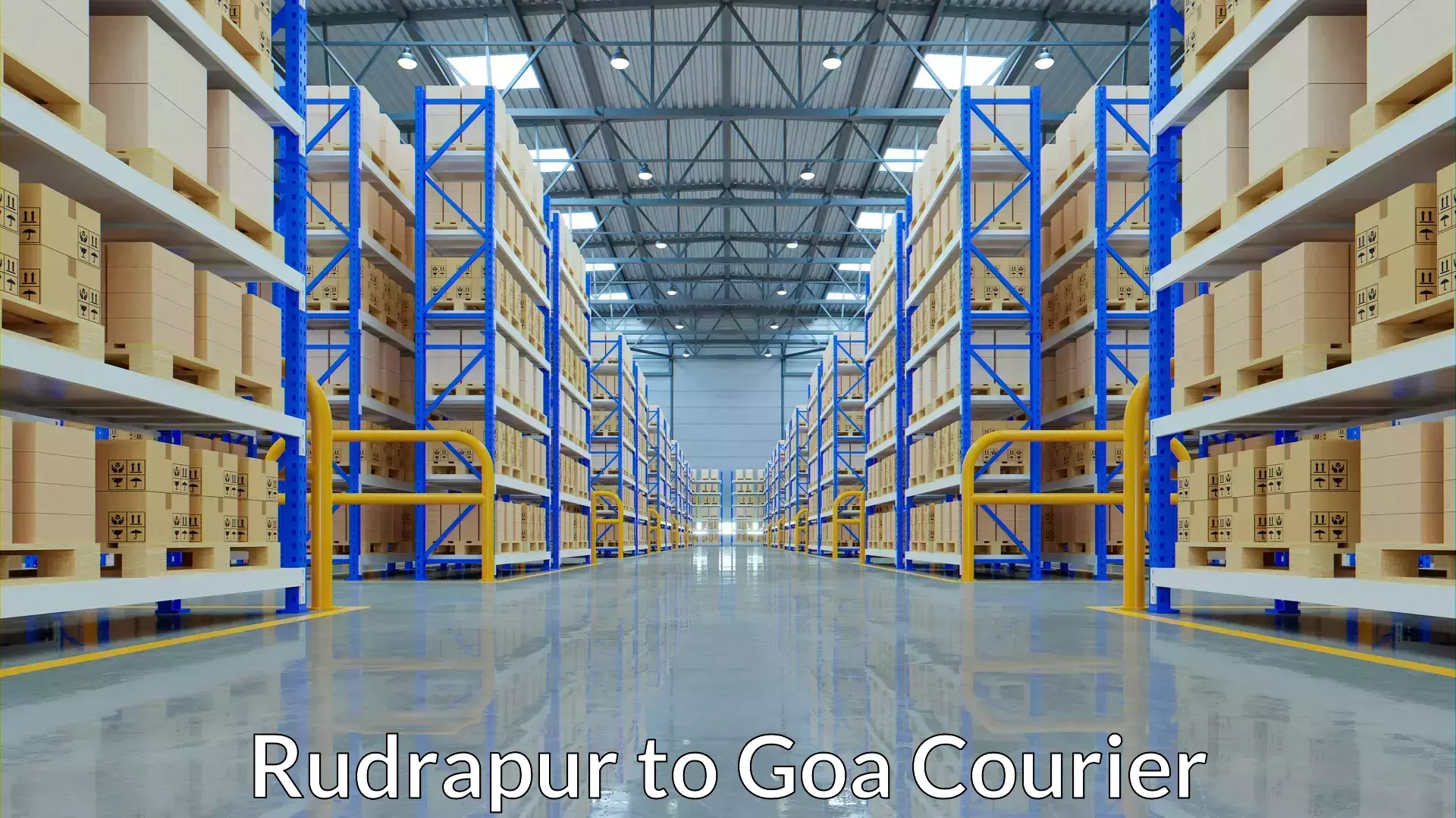 Next-day freight services in Rudrapur to Goa