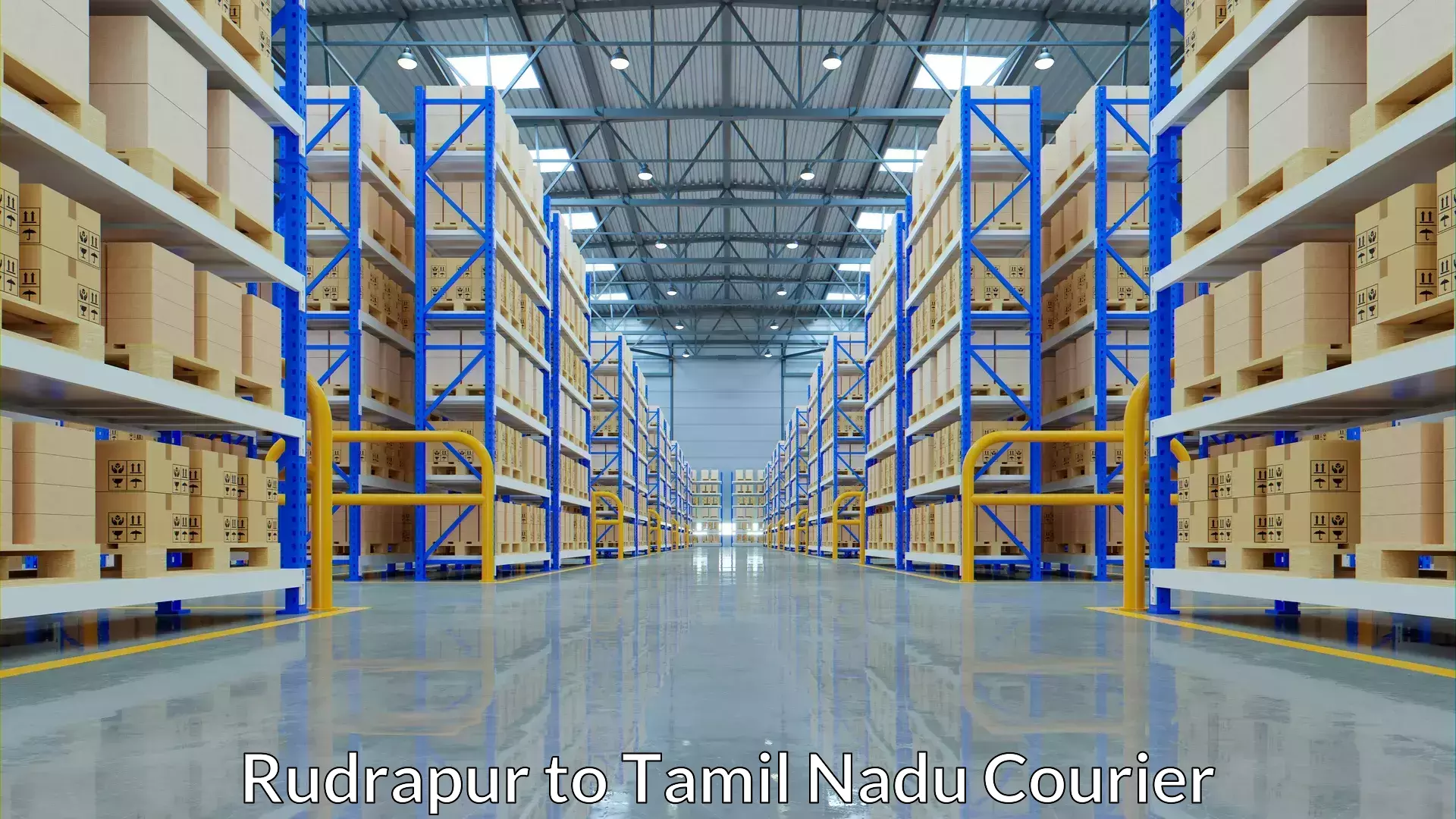 Efficient cargo handling Rudrapur to Bharath Institute of Higher Education and Research Chennai