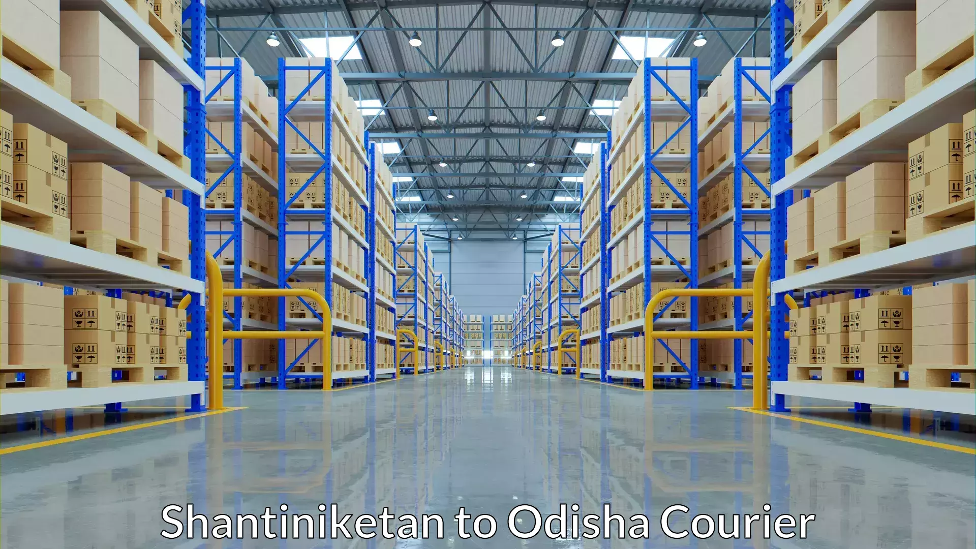 Professional courier services Shantiniketan to Thakurmunda