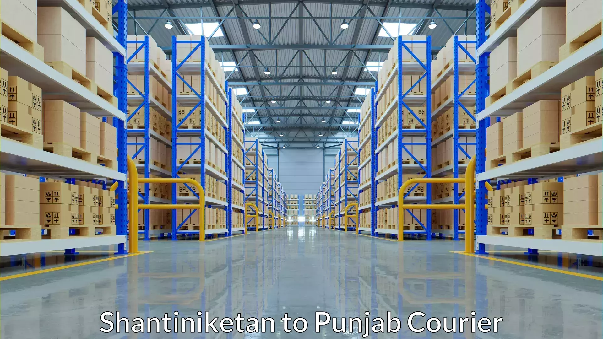 Express shipping Shantiniketan to Punjab