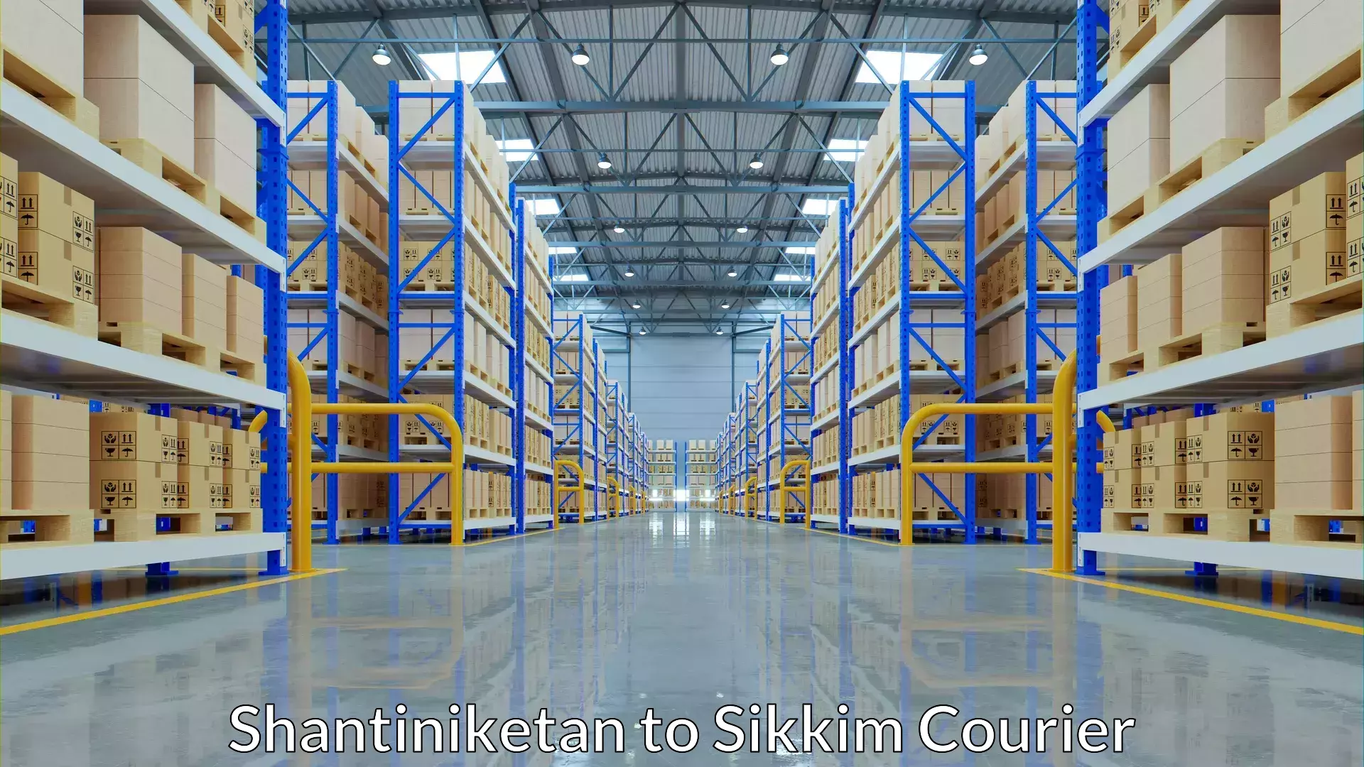 Modern parcel services in Shantiniketan to Namchi