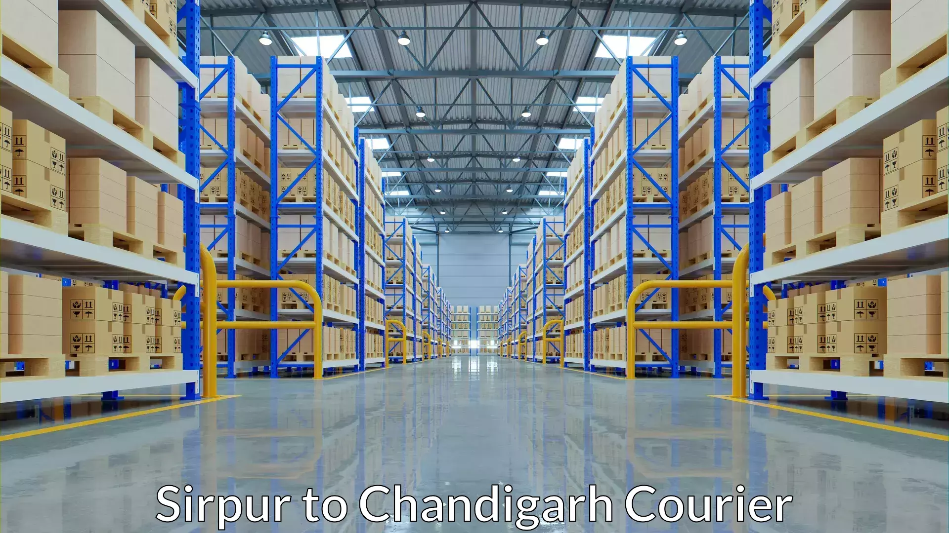 Package tracking Sirpur to Chandigarh