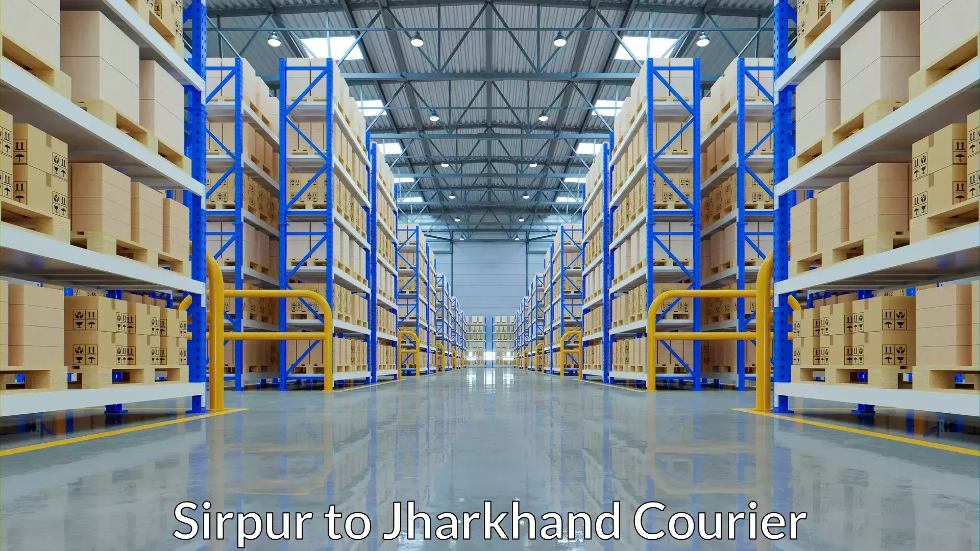 Courier service efficiency Sirpur to Jharkhand