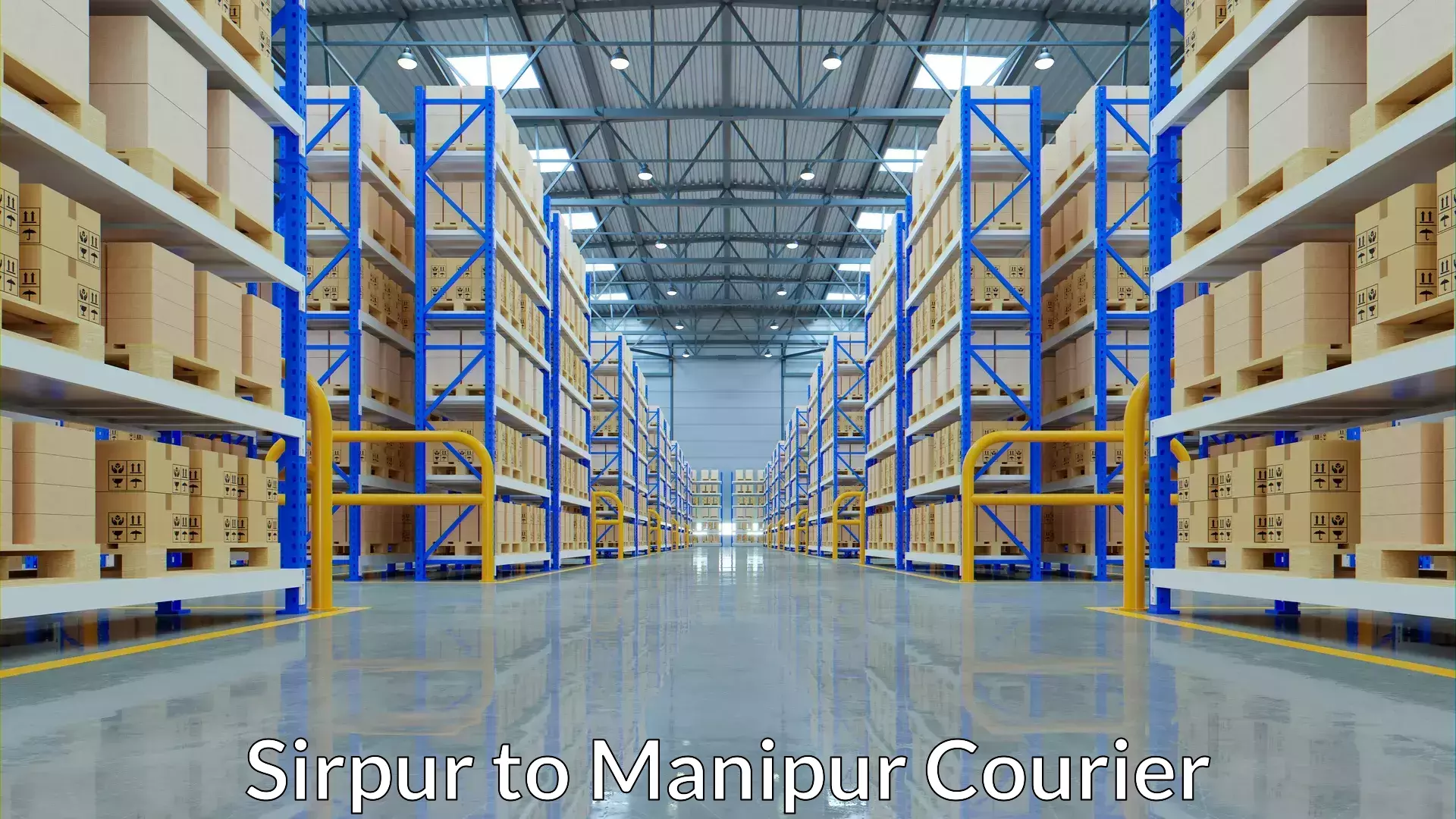 Fastest parcel delivery Sirpur to Manipur