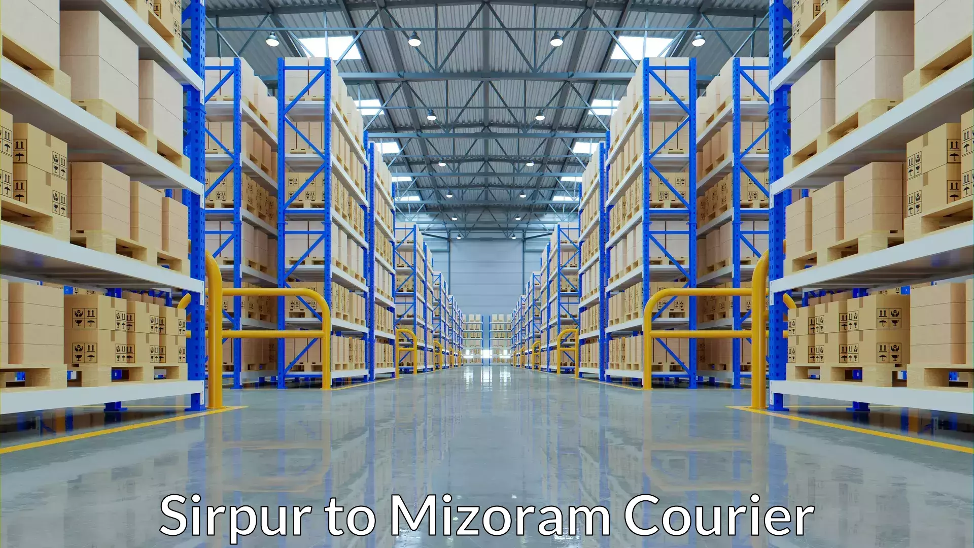 Fast shipping solutions Sirpur to Mizoram University Aizawl