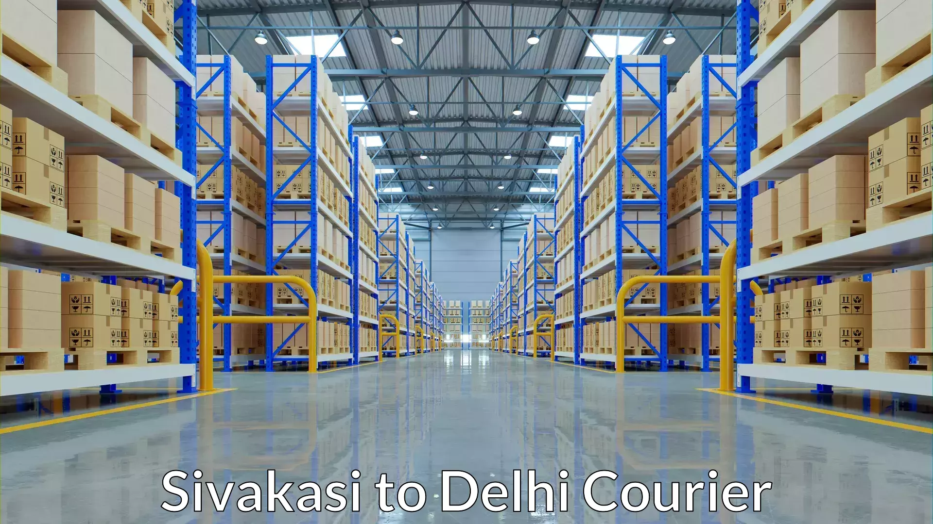 Online package tracking Sivakasi to Delhi Technological University DTU