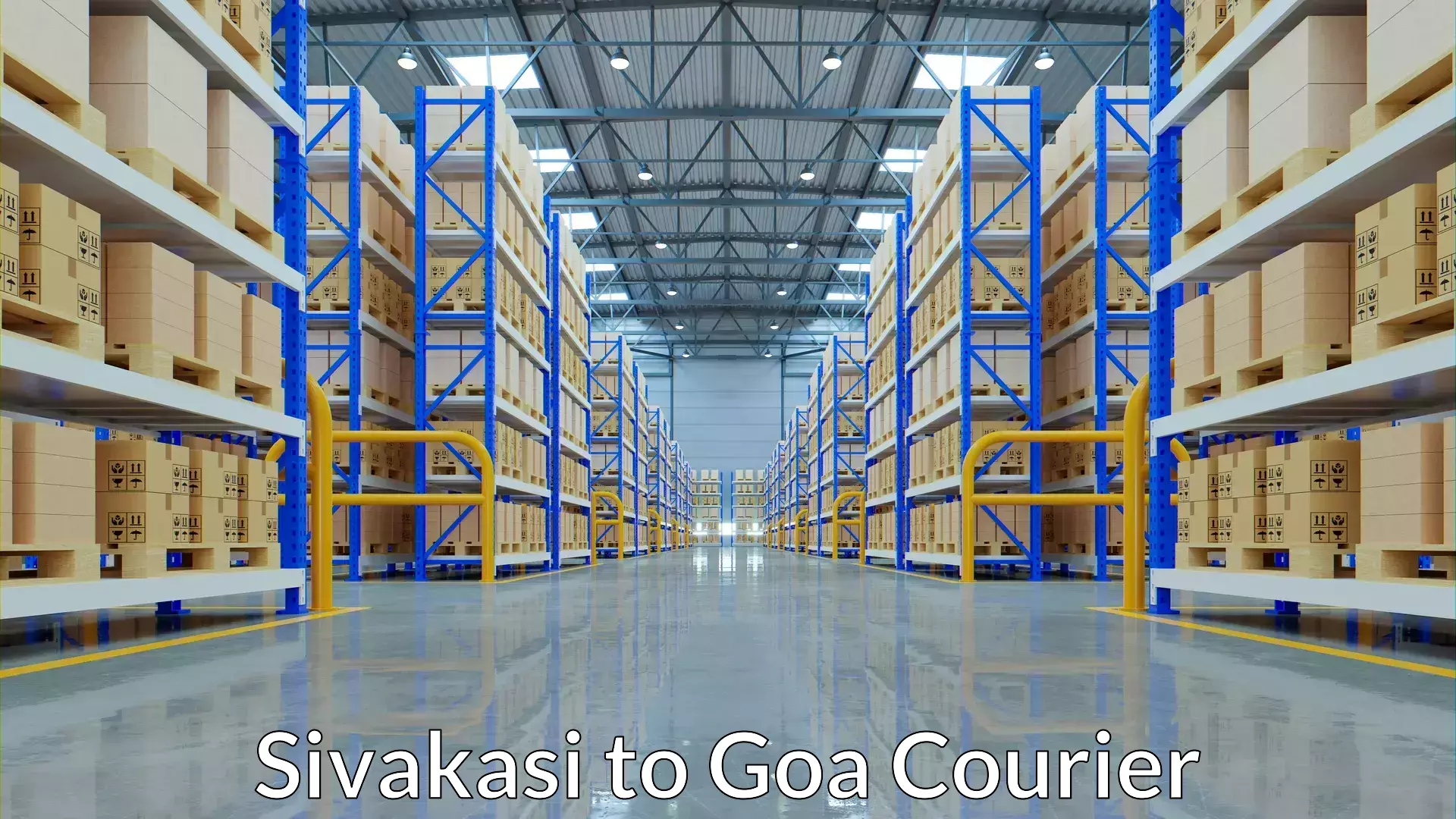 Custom courier rates Sivakasi to IIT Goa