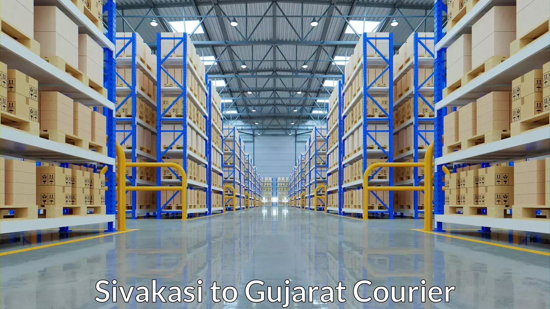 Efficient parcel delivery Sivakasi to Rajkot