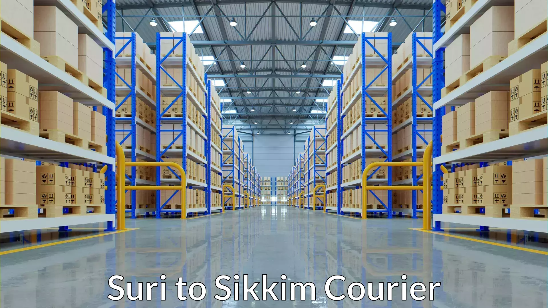 E-commerce logistics support Suri to NIT Sikkim