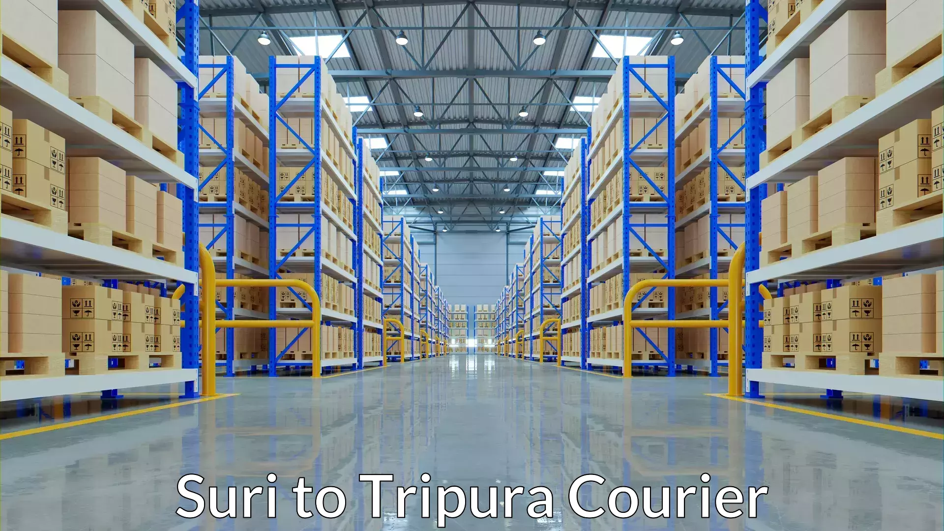 Customer-centric shipping in Suri to Tripura