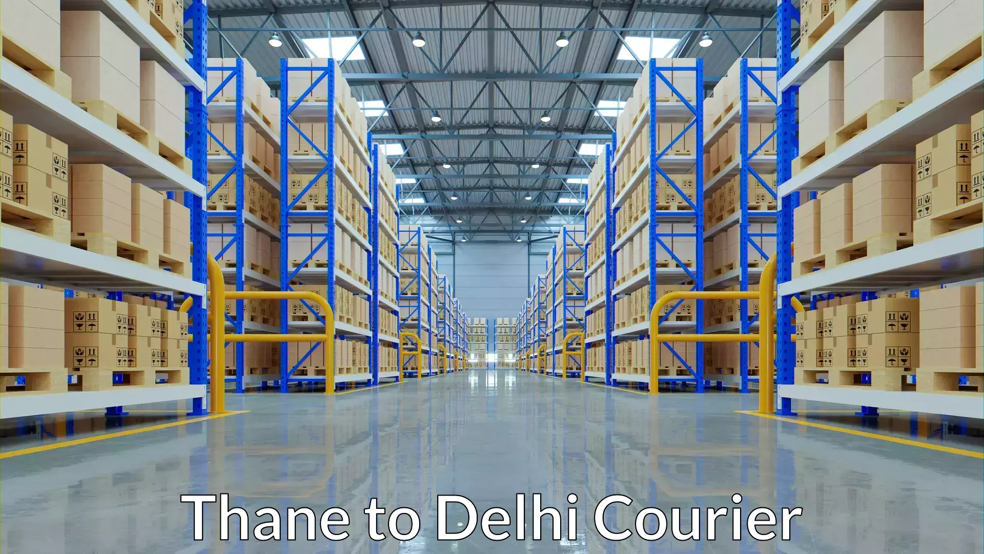 Bulk order courier Thane to Sarojini Nagar