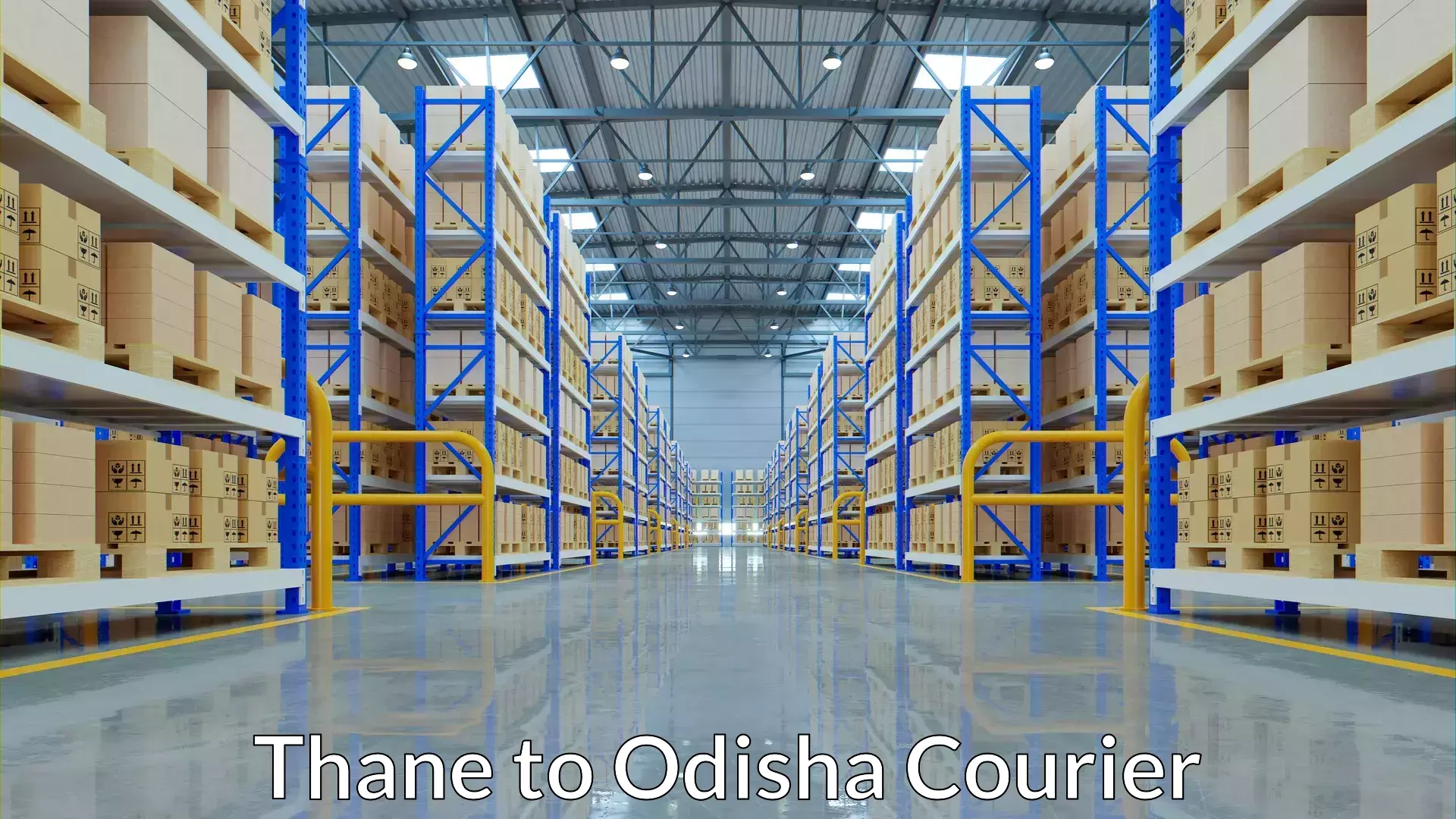 Courier rate comparison Thane to Khariaguda