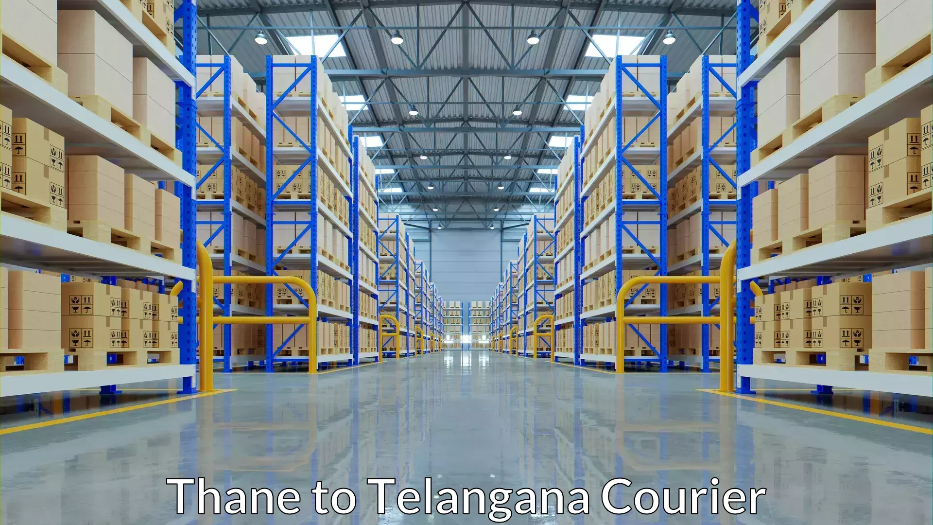 Nationwide shipping coverage Thane to Suryapet