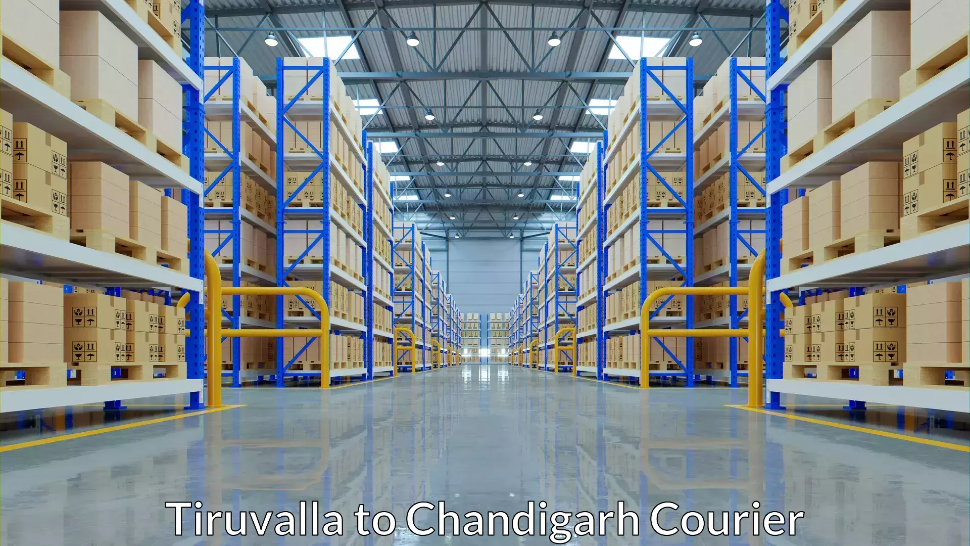 Efficient parcel delivery Tiruvalla to Panjab University Chandigarh