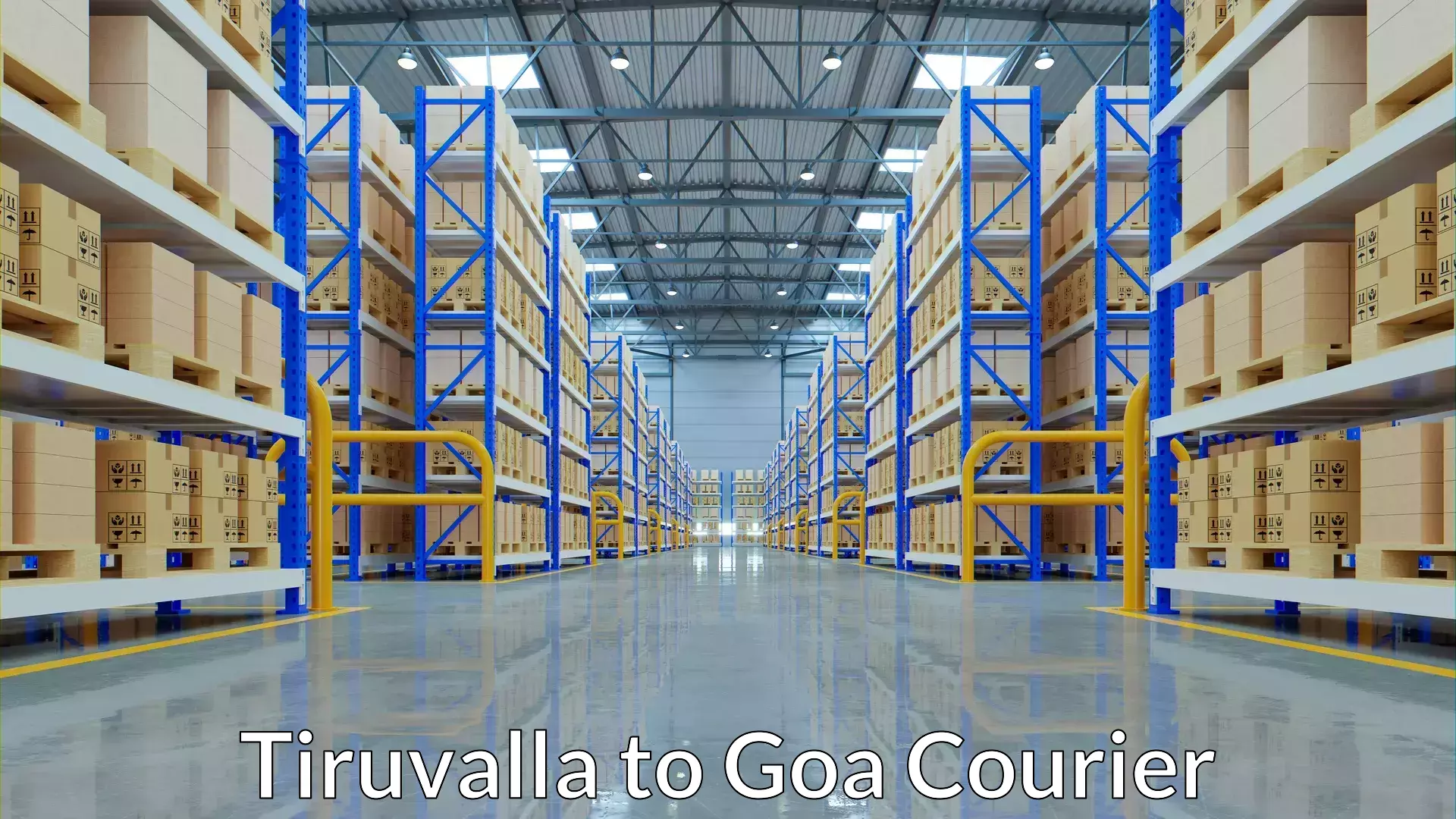 Professional courier handling Tiruvalla to South Goa