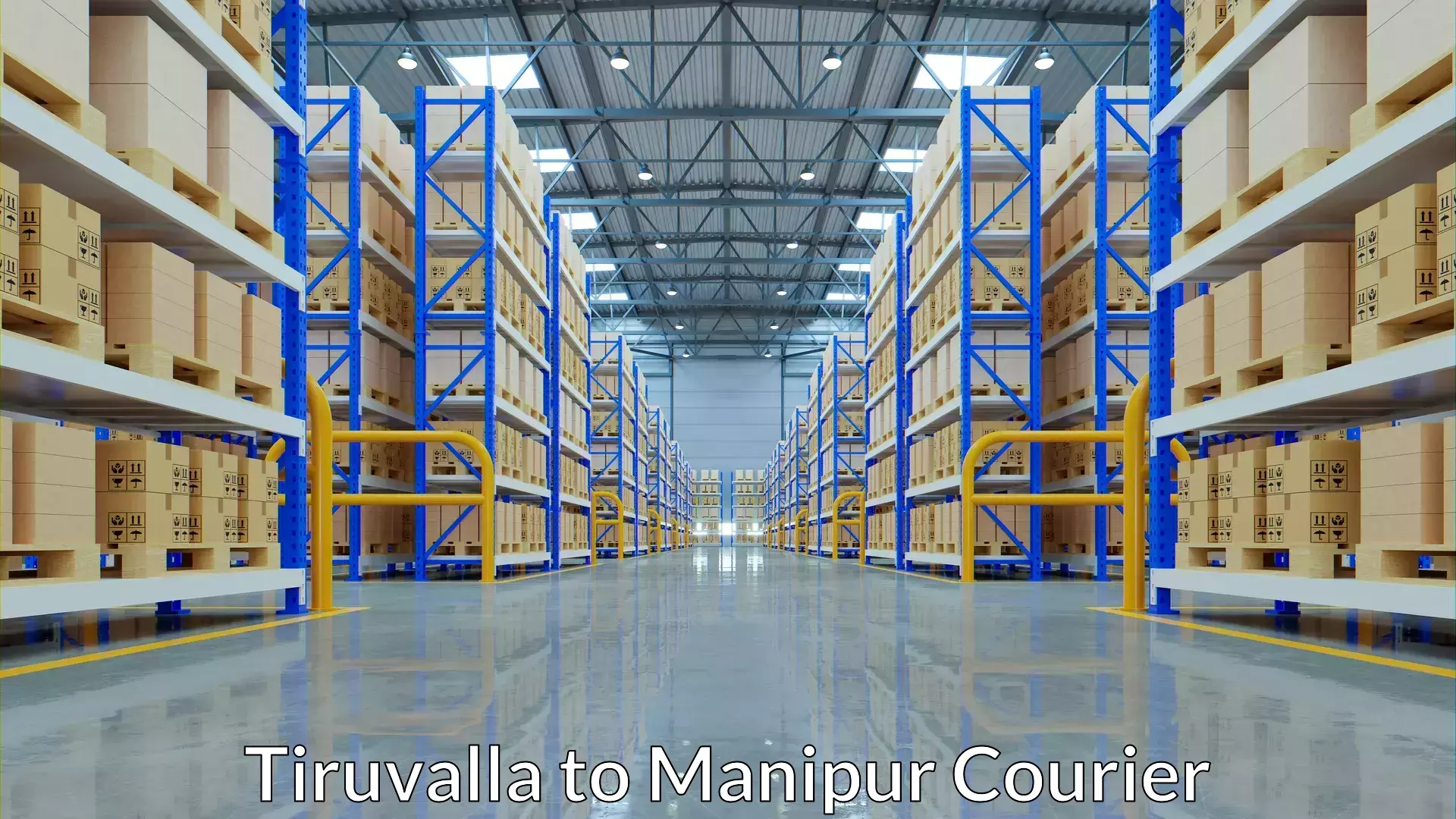 Automated shipping Tiruvalla to Imphal