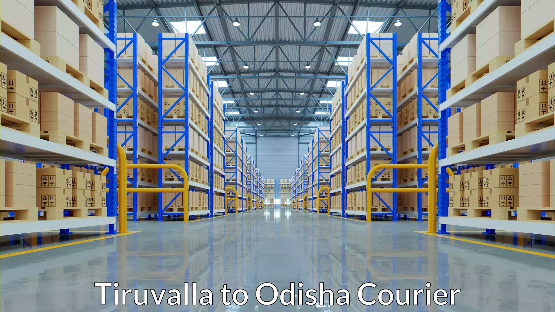 Scalable shipping solutions Tiruvalla to Bhadrak