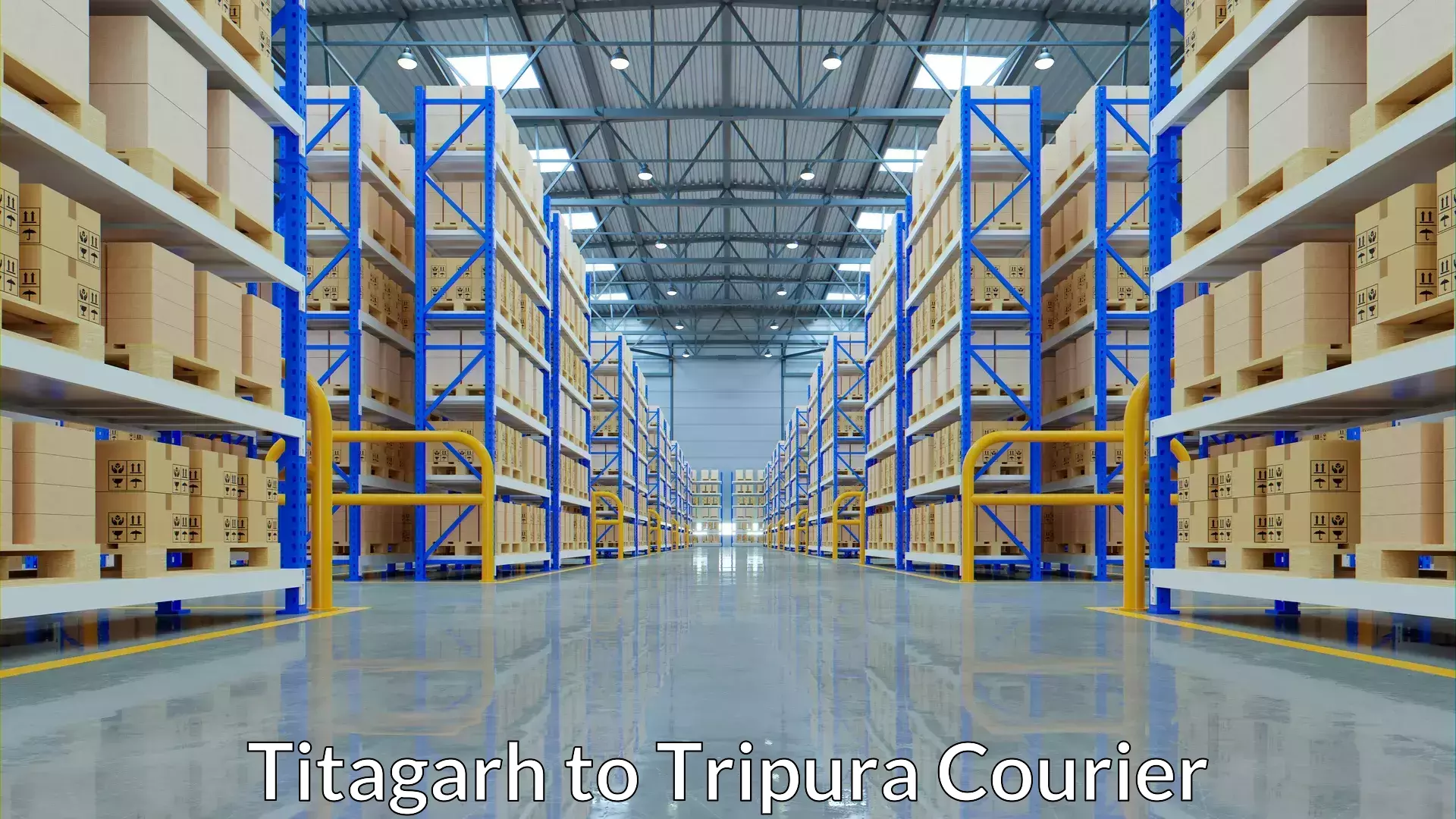 Reliable shipping solutions Titagarh to Khowai